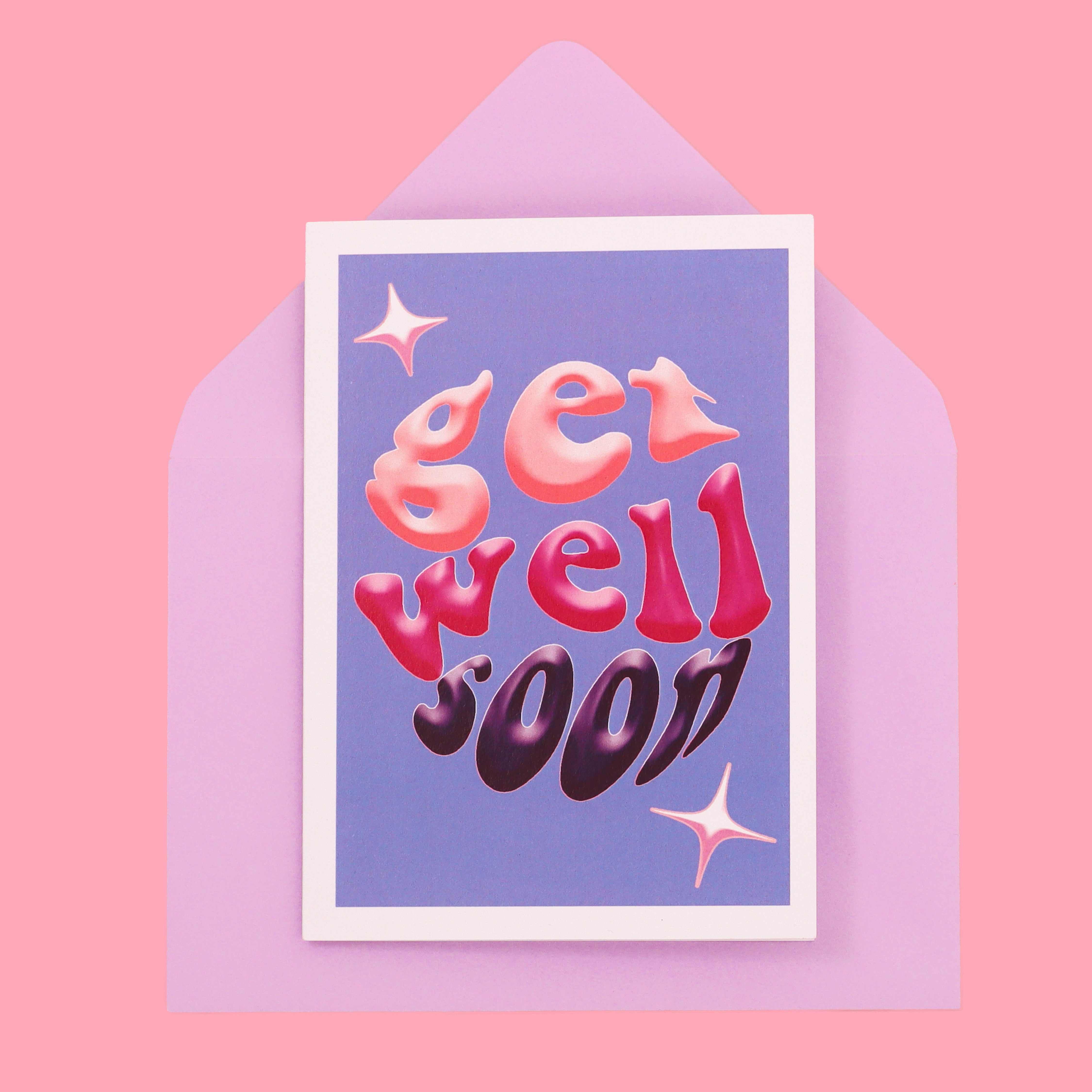 A6 Get Well Soon Card