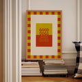 Good Dogs Bad Dogs in Lime & Rust