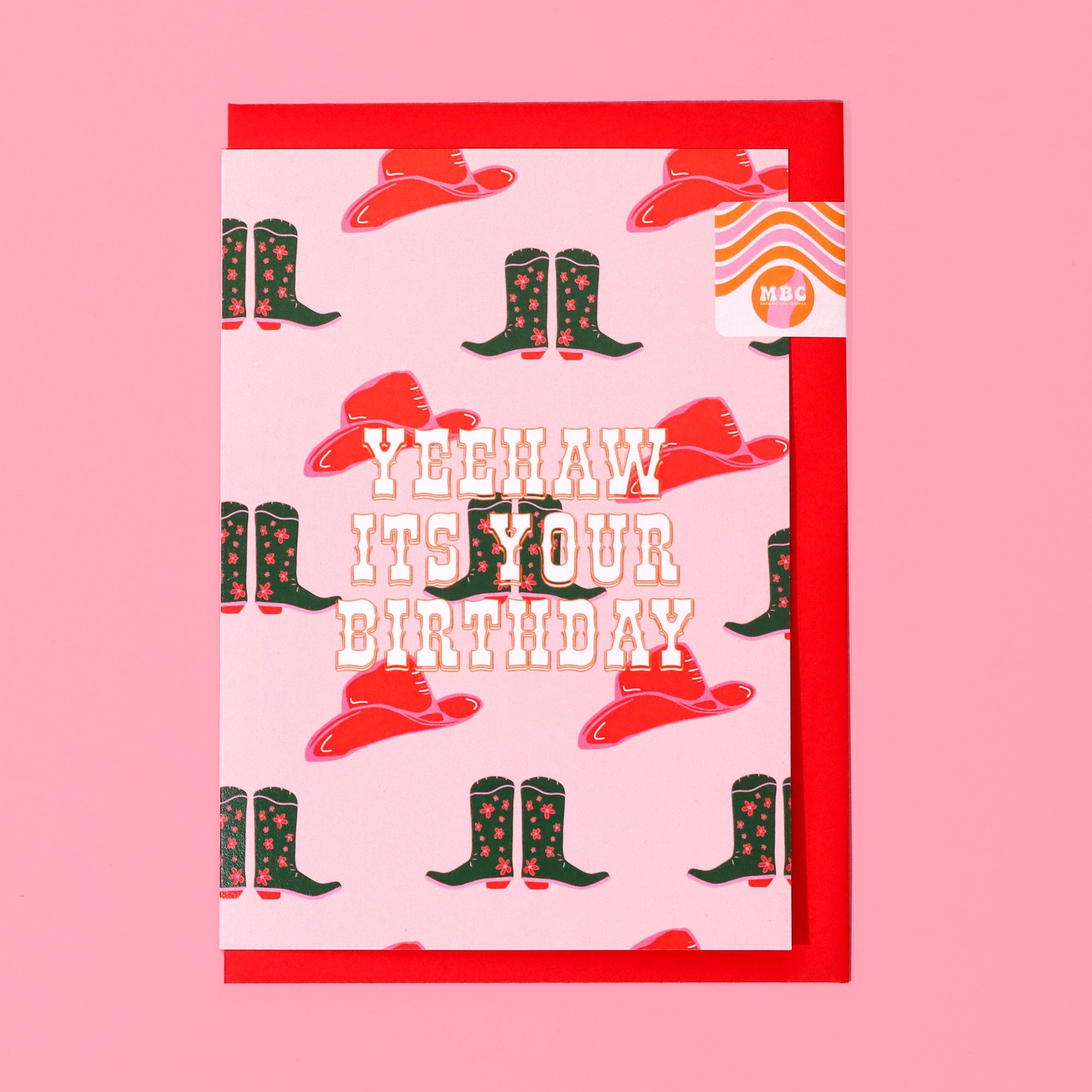 A6 Yeehaw It's Your Birthday Card
