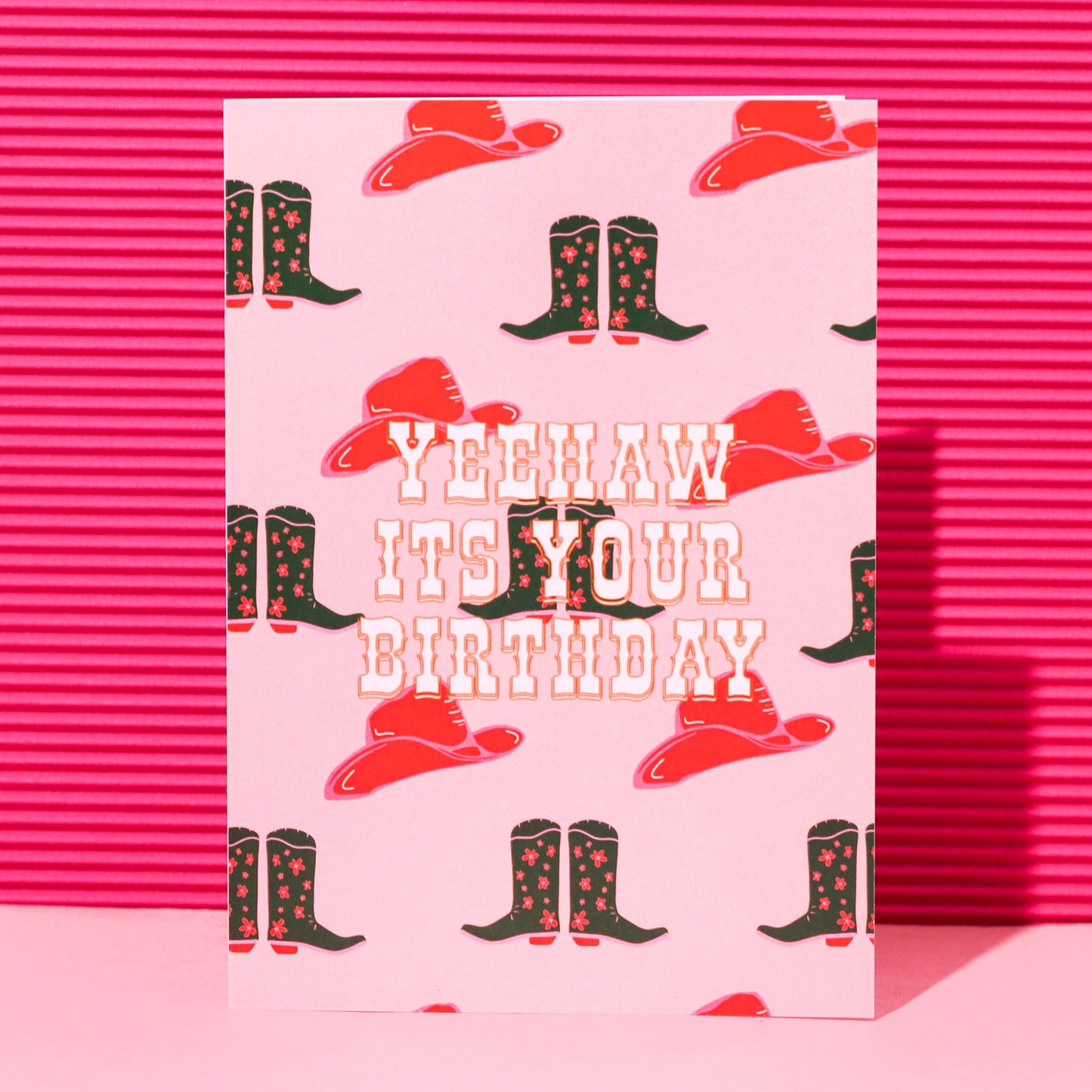 A6 Yeehaw It's Your Birthday Card