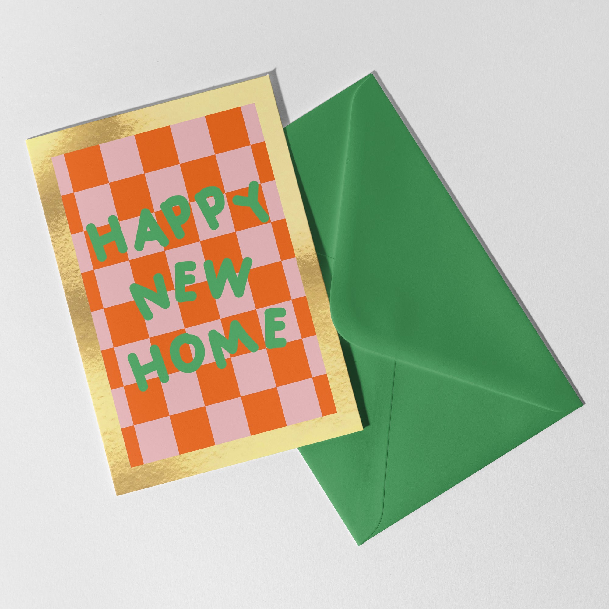 A6 Happy New Home Foil Card