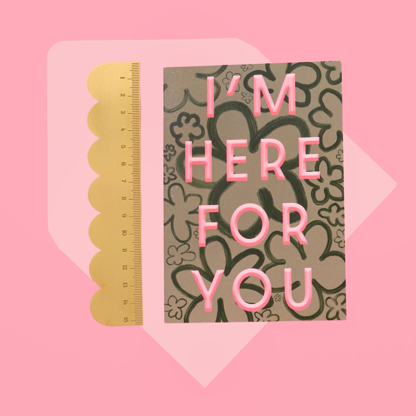 A6 Here For You Card