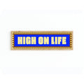 High On Life Panoramic Framed Print 60cm x 12cm