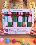 Fill-Your-Own Pink & Green Christmas Crackers