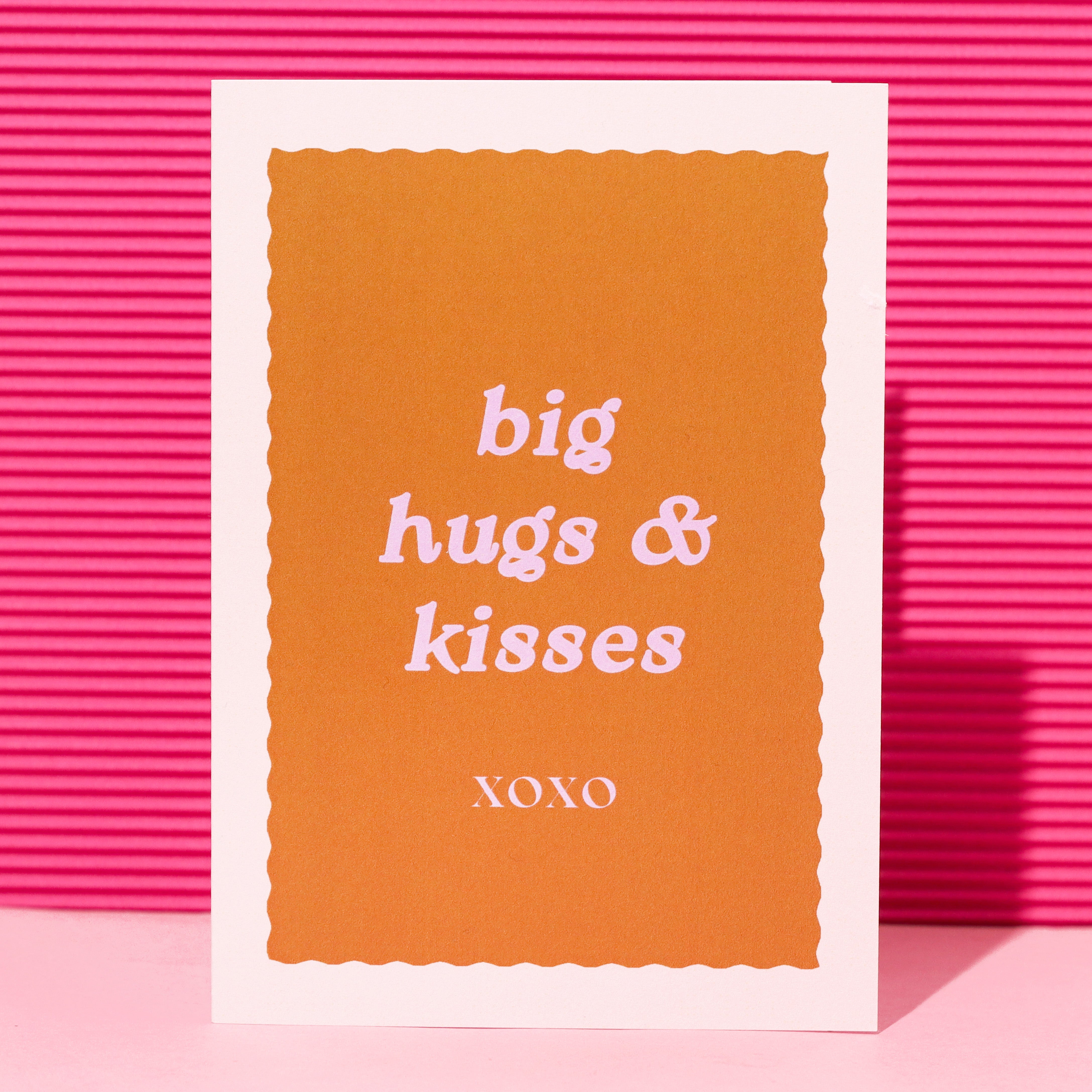 A6 Big Hugs & Kisses Card