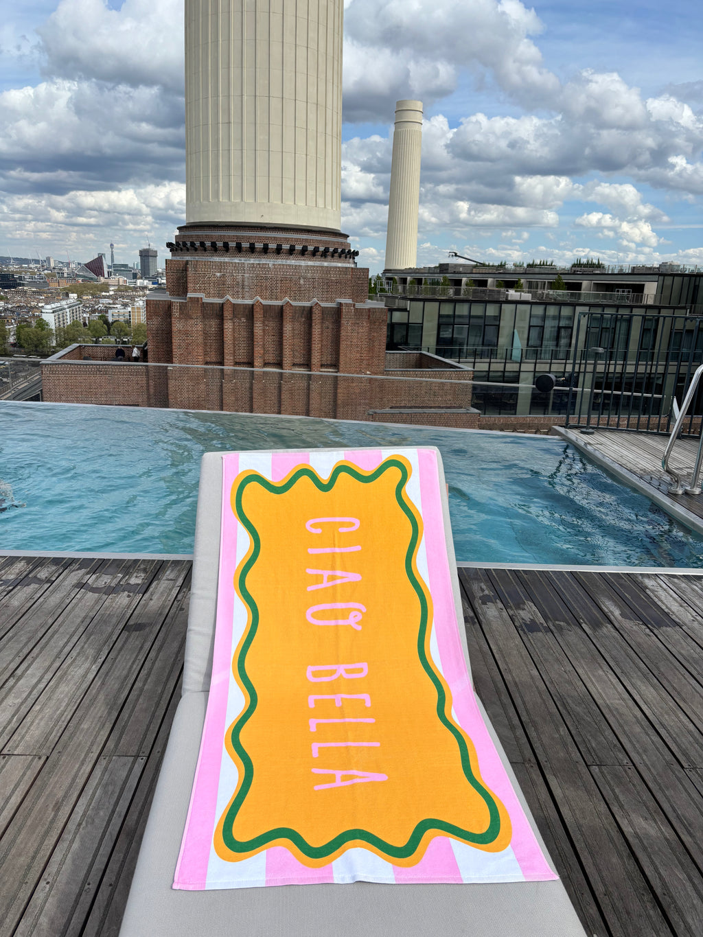Ciao Bella Beach Towel
