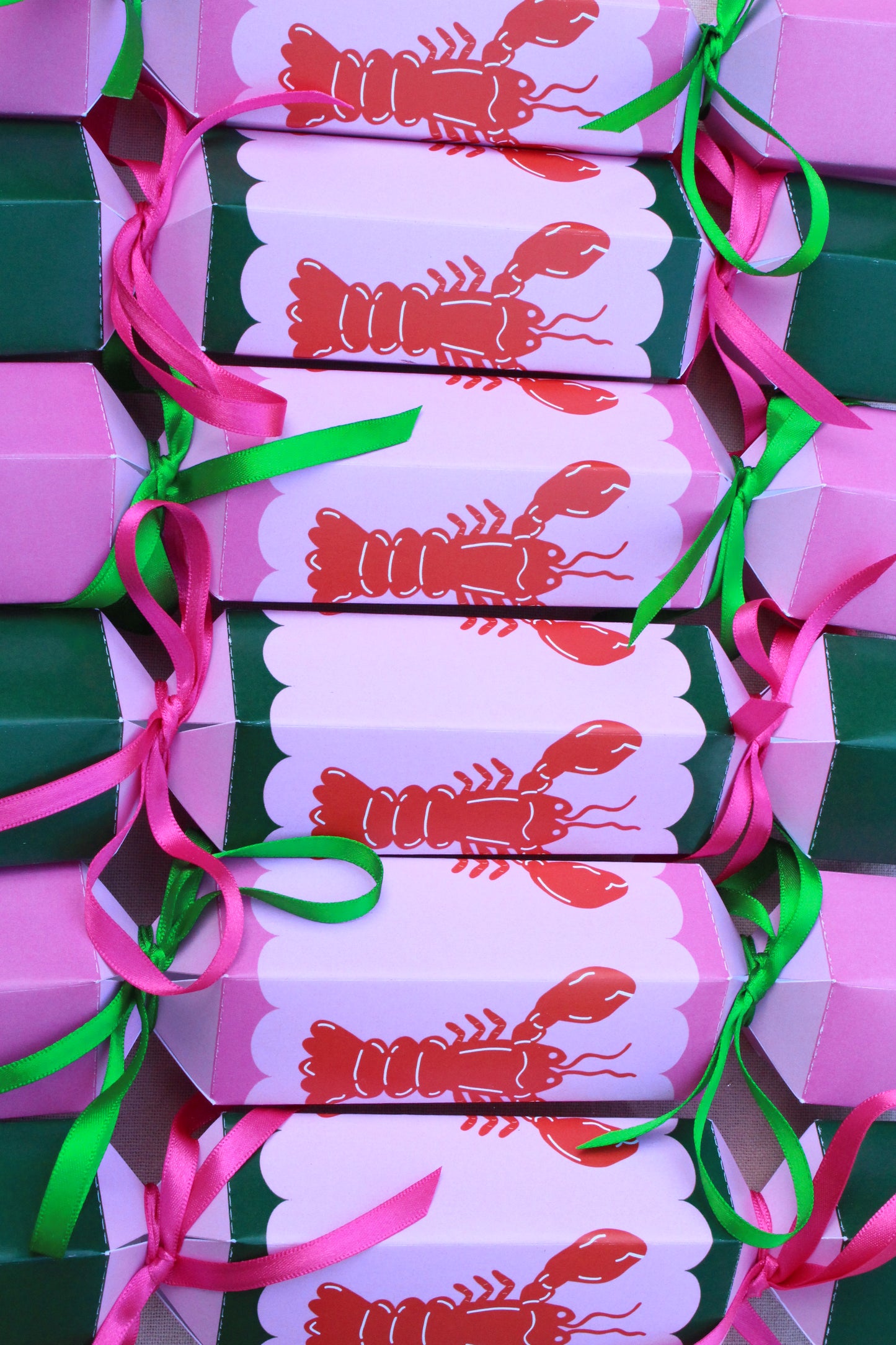 Lobster Collection Christmas Crackers