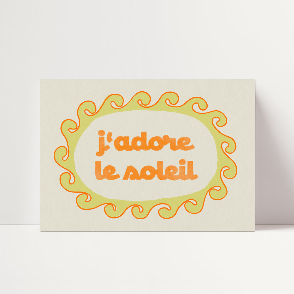 J'adore Le Soleil