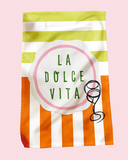 La Dolce Vita Tea Towel