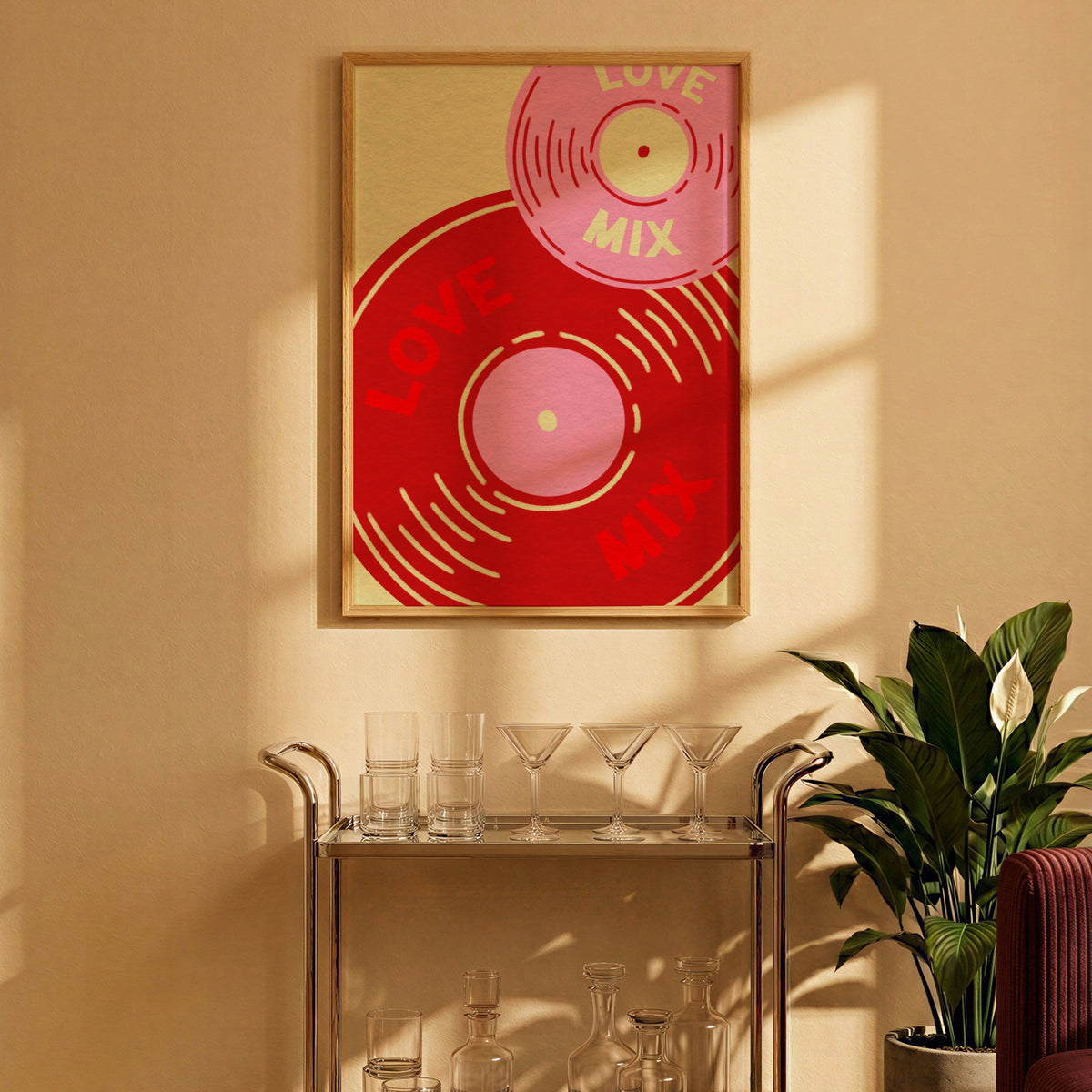 Love Mix in Red & Pink