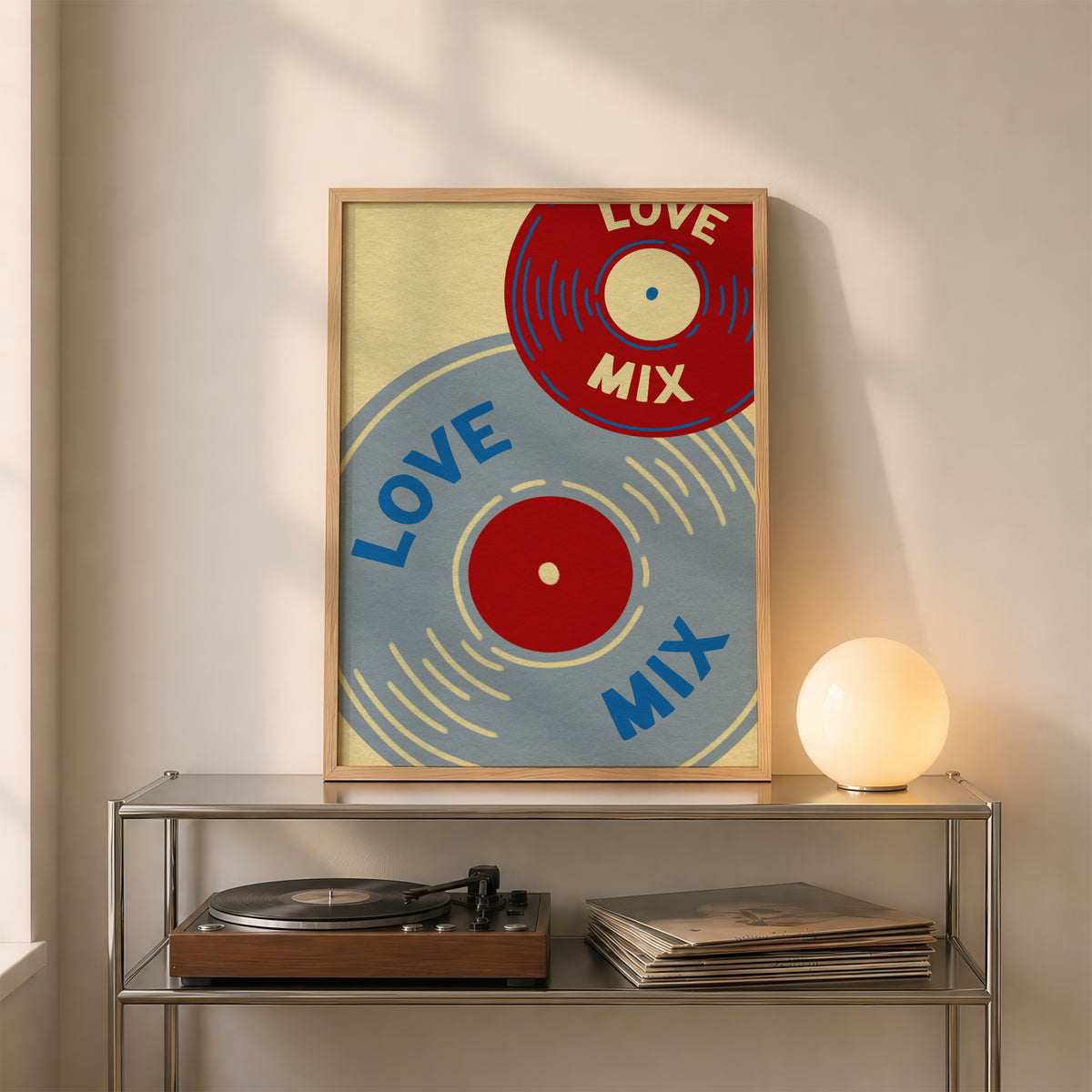 Love Mix in Maroon & Blue