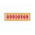 Love Affair Panoramic Framed Print 60cm x 12cm
