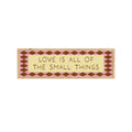 Love Is All Of The Small Things Panoramic Framed Print 60cm x 12cm