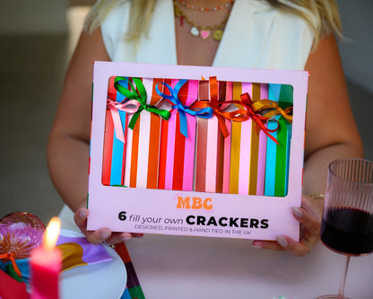 Multi Stripe Christmas Crackers