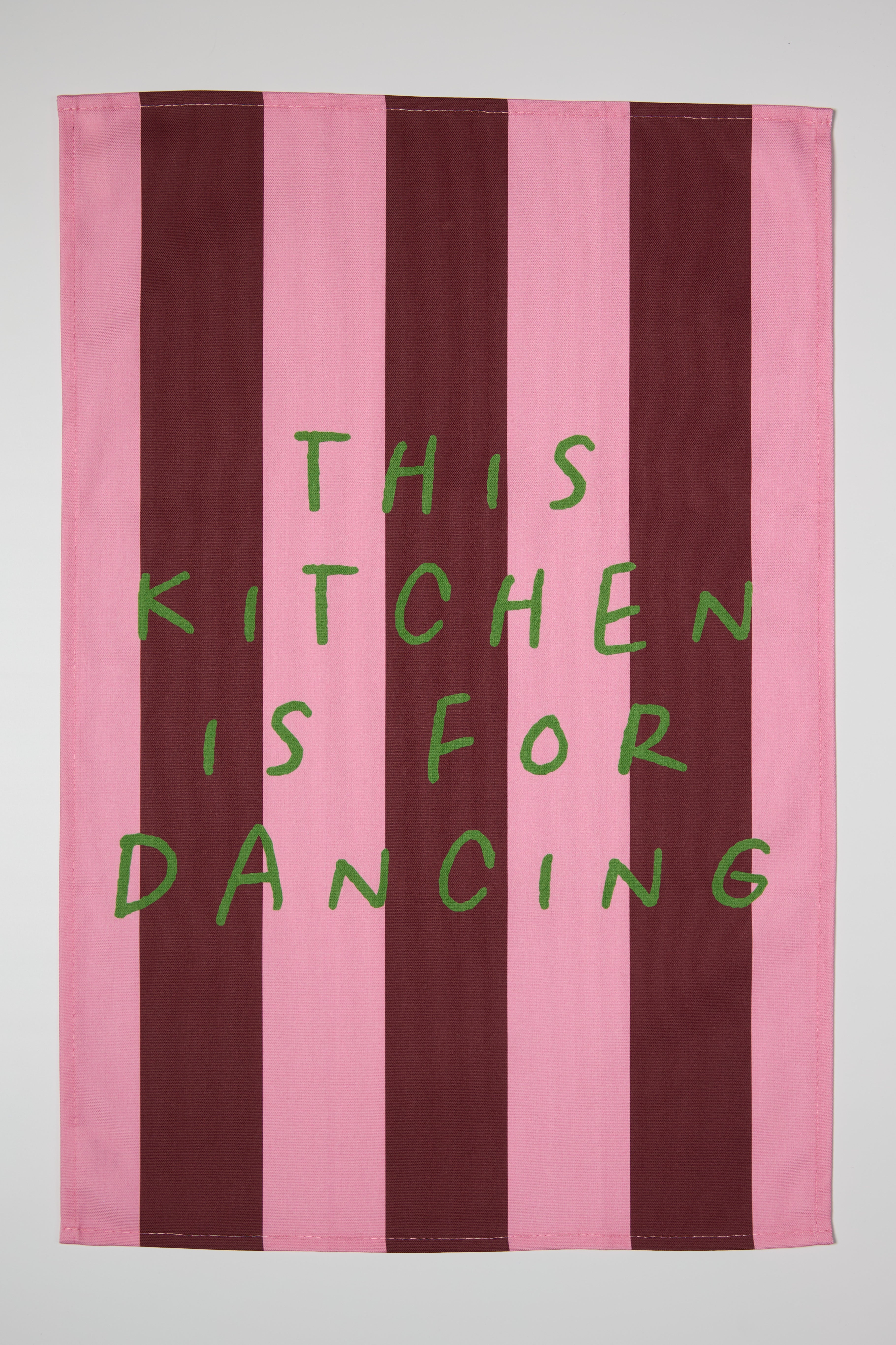 This Kitchen Is For Dancing Tea Towel