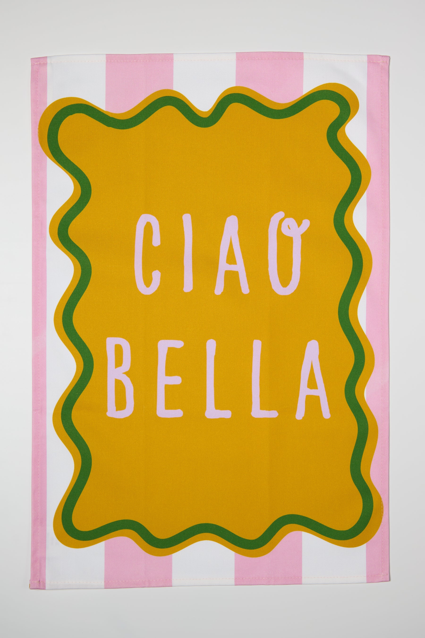 Table Talk Acrylic Coaster Set, Ciao Bella