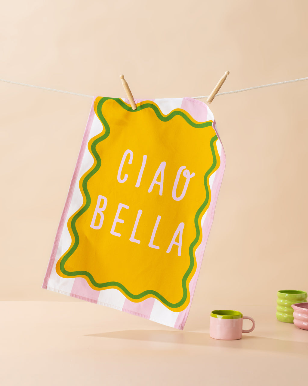 Ciao Bella Tea Towel