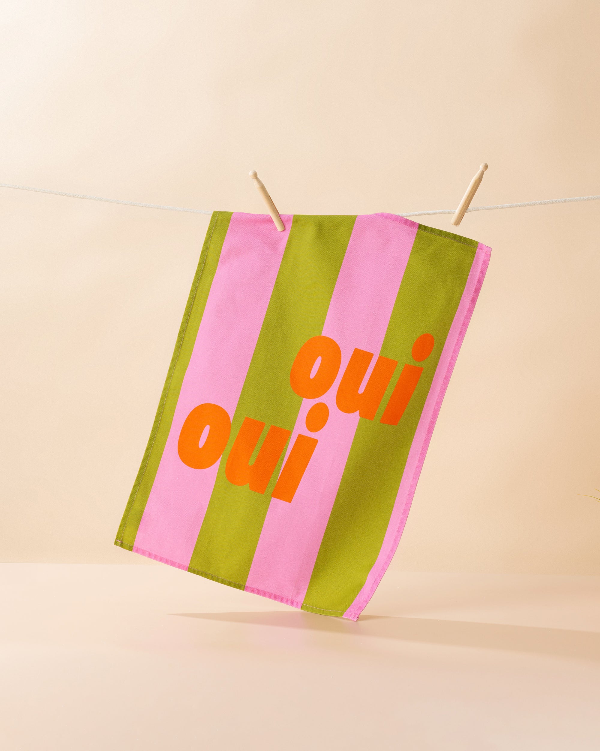 Oui Oui Tea Towel