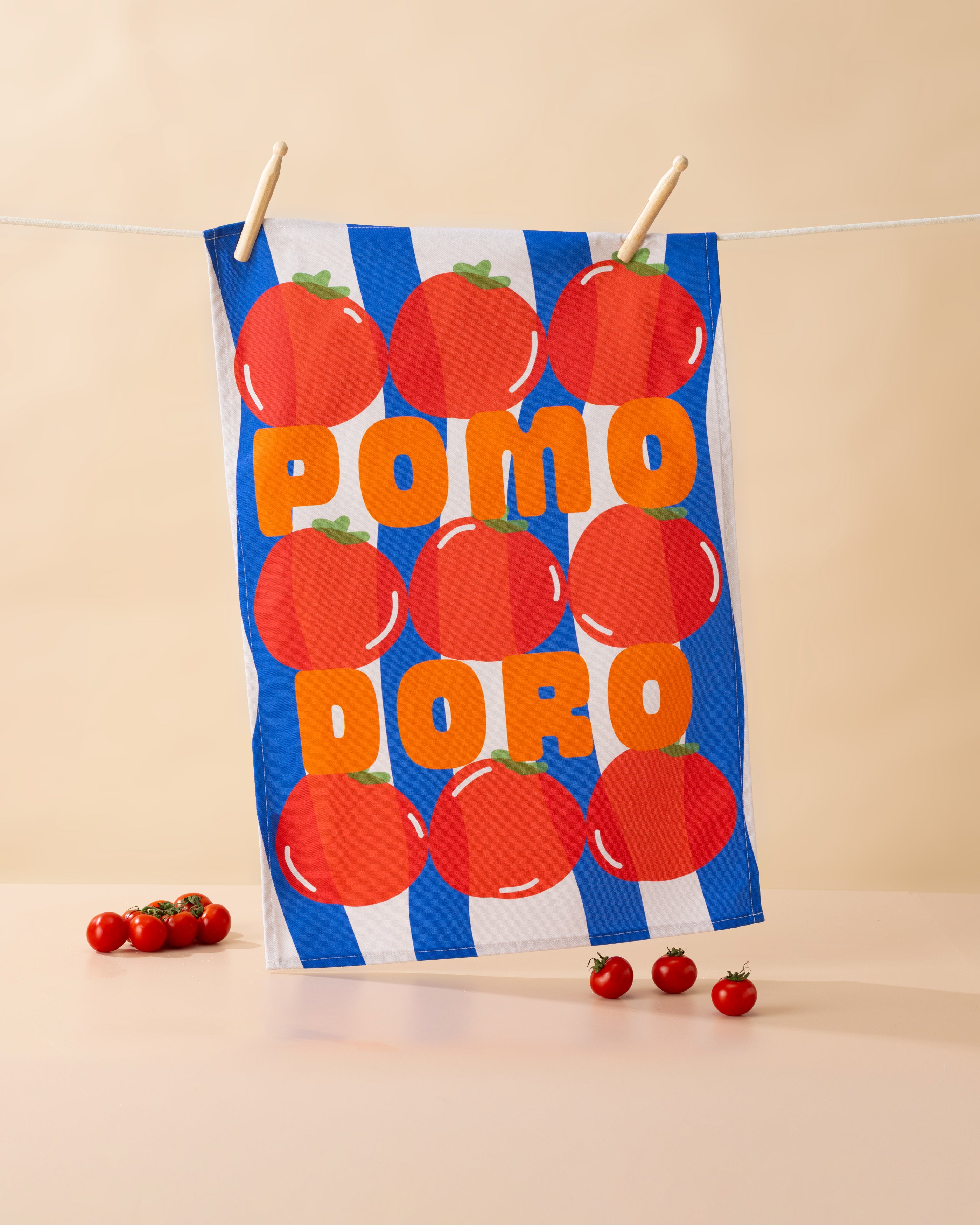 Pomodoro Tea Towel
