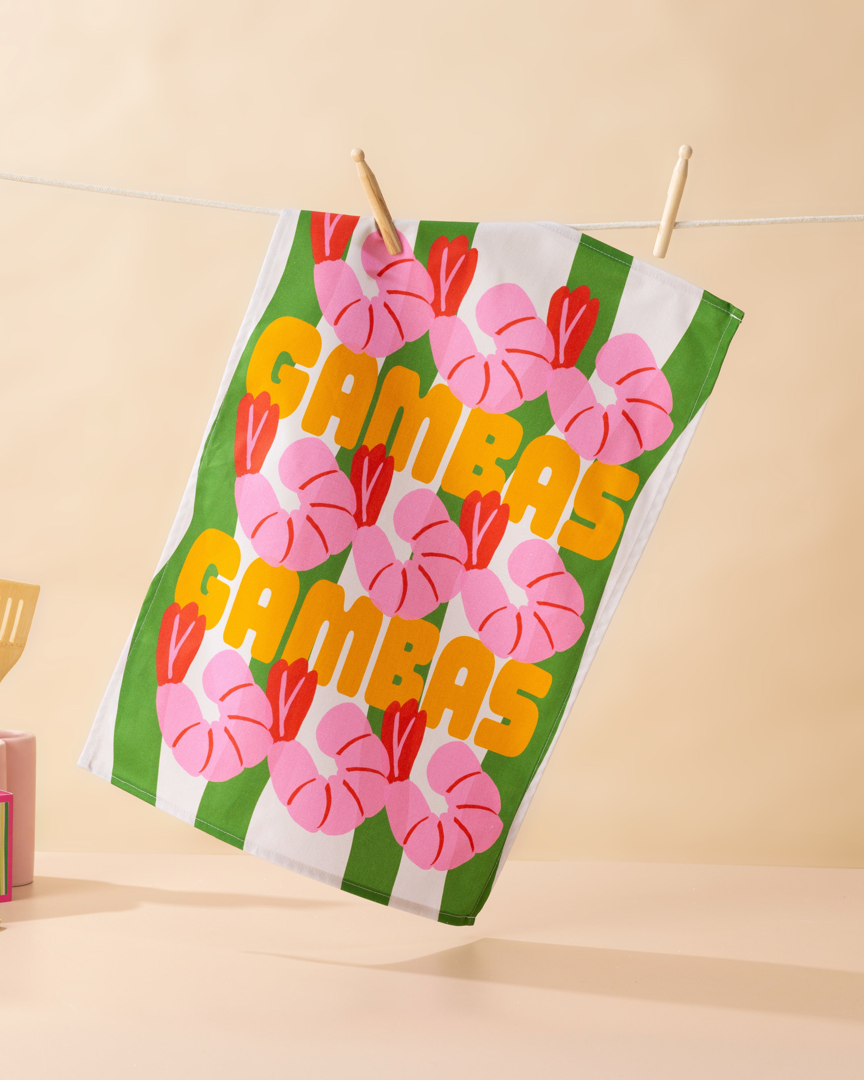 Gambas Tea Towel