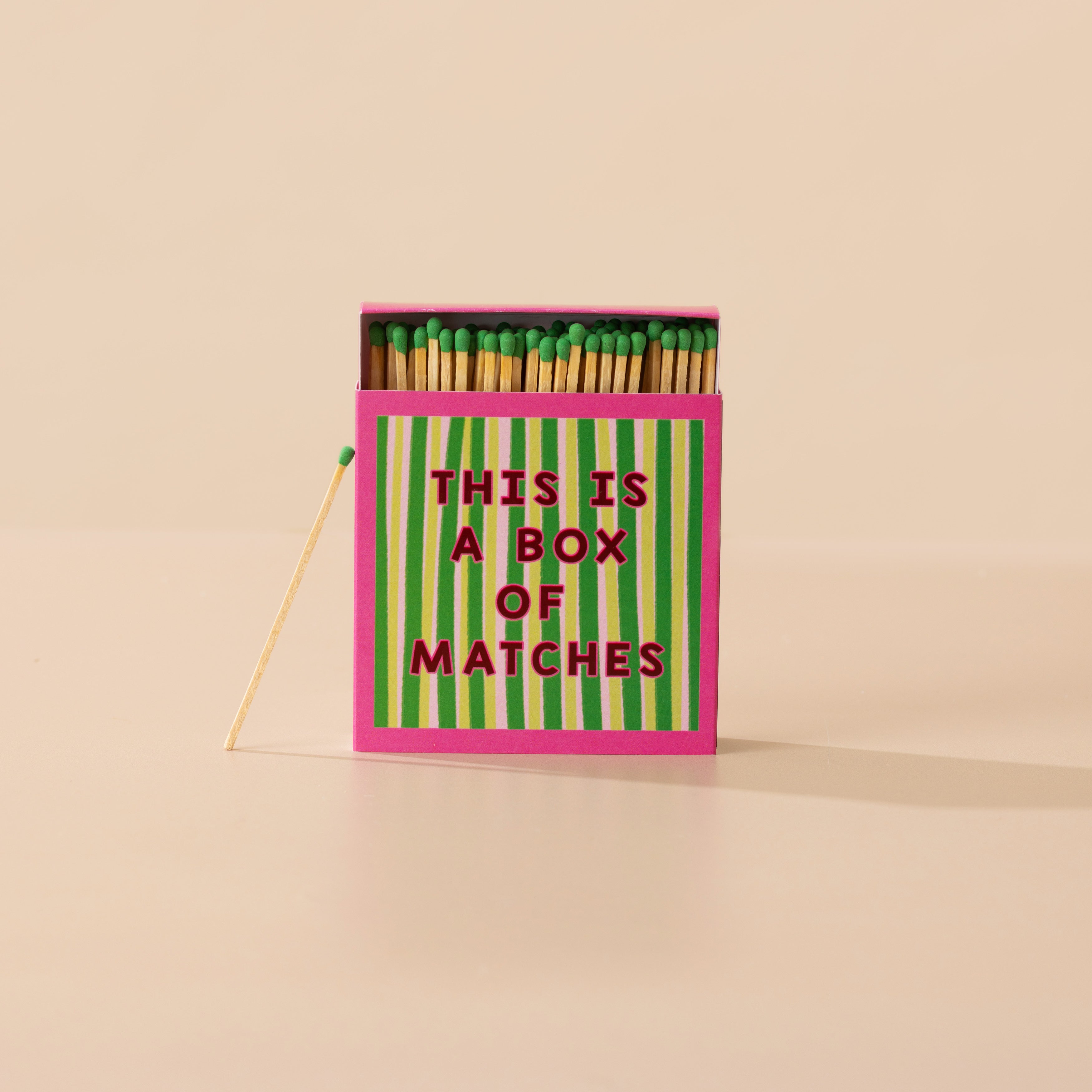 This is a Box of Matches Matches