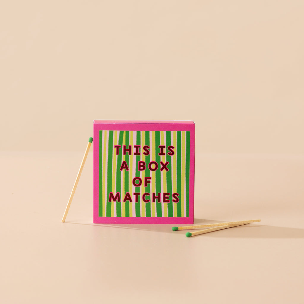 This is a Box of Matches Matches