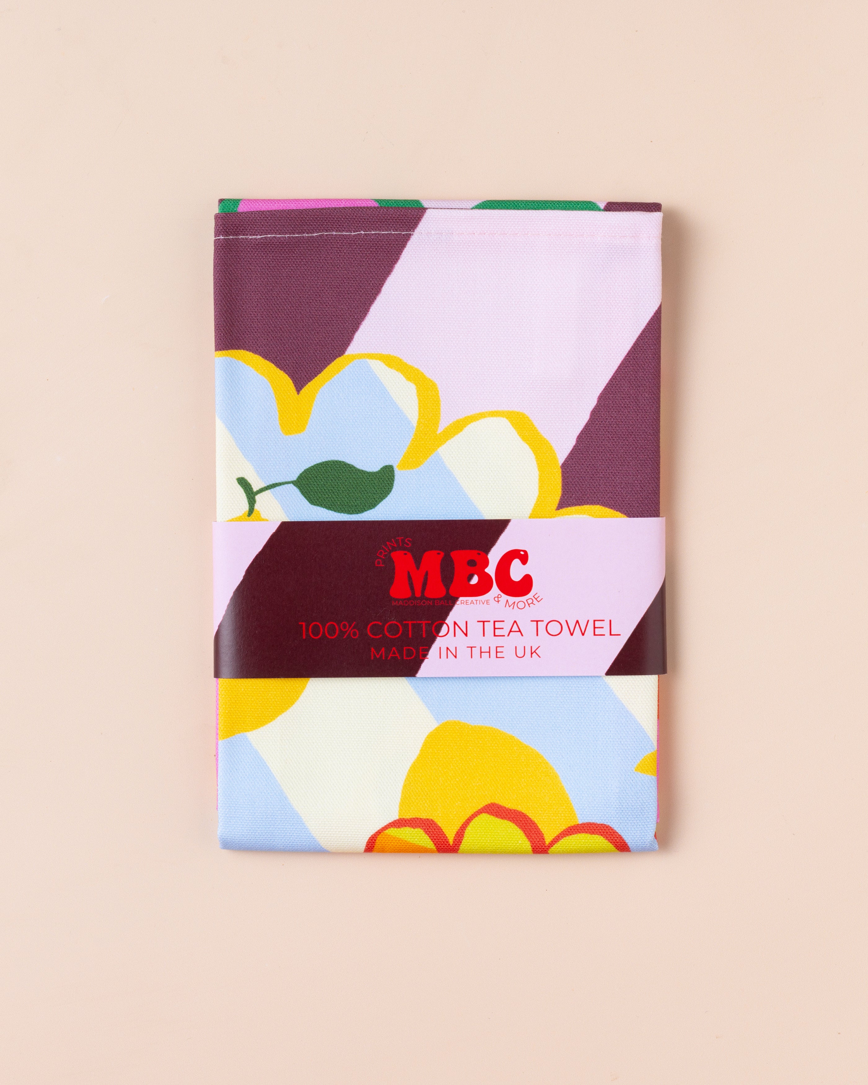 Olive Kitchen Print Tea Towel