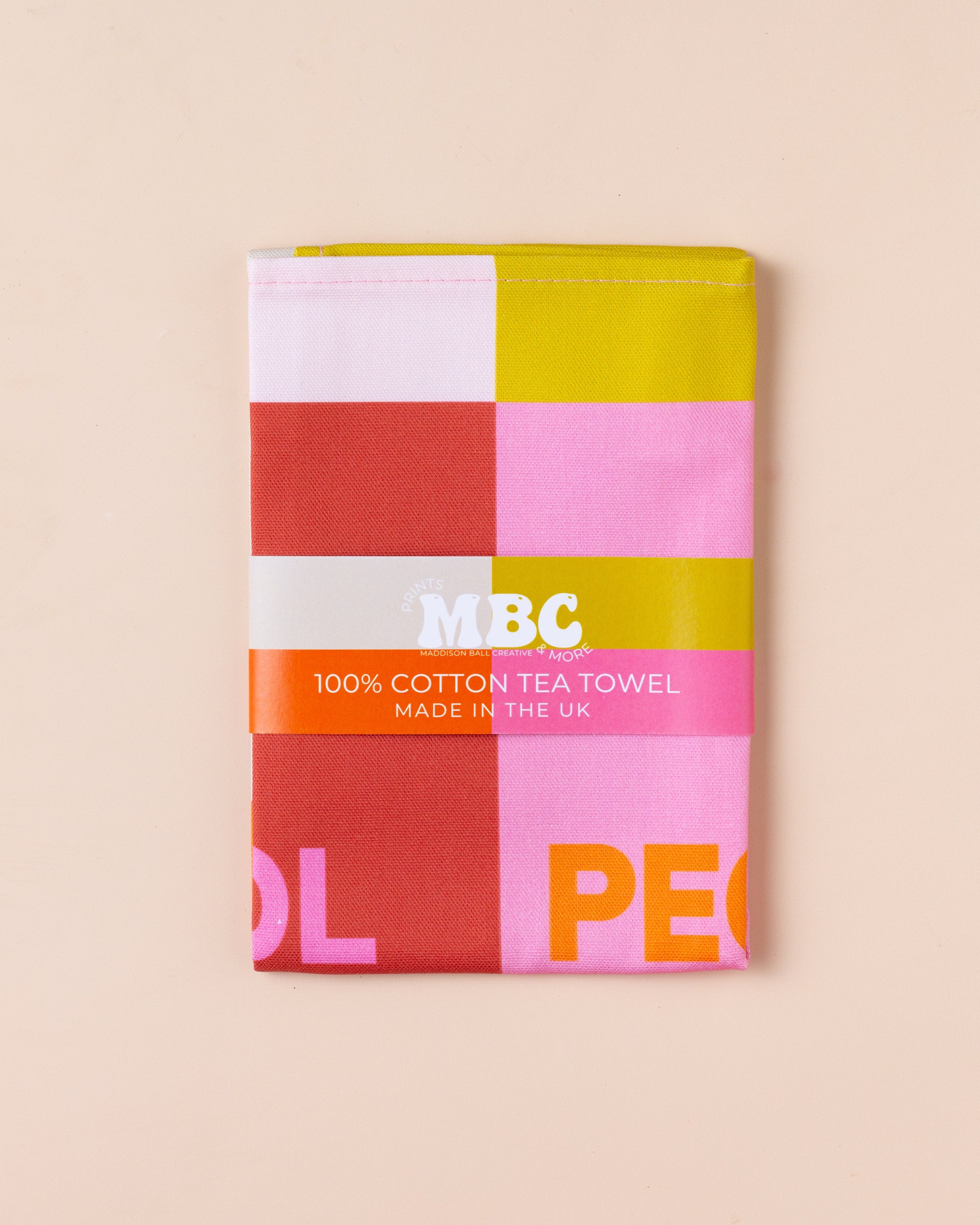 Cool People Live Here Tea Towel