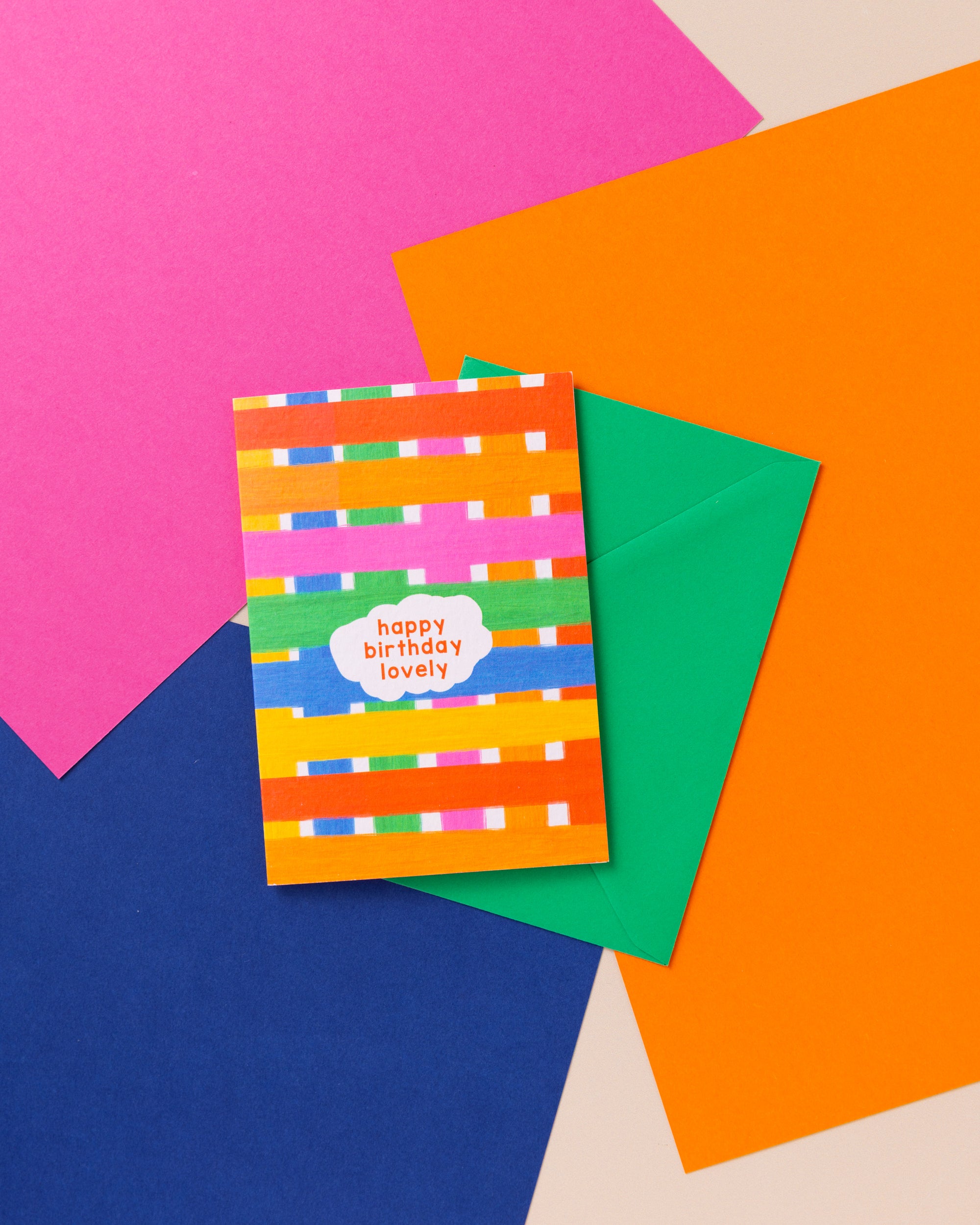 A6 Happy Birthday Lovely Card