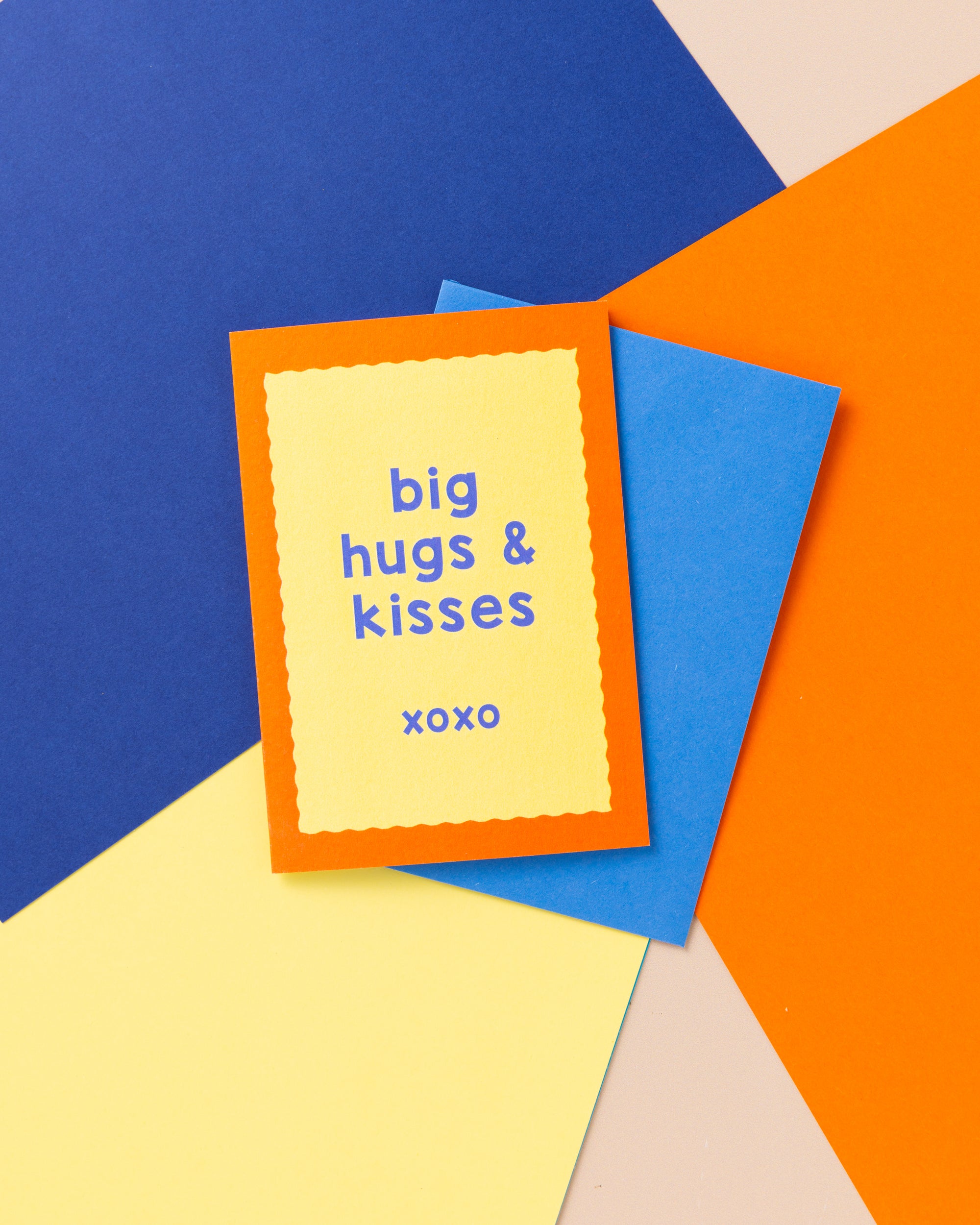 A6 Big Hugs & Kisses Card