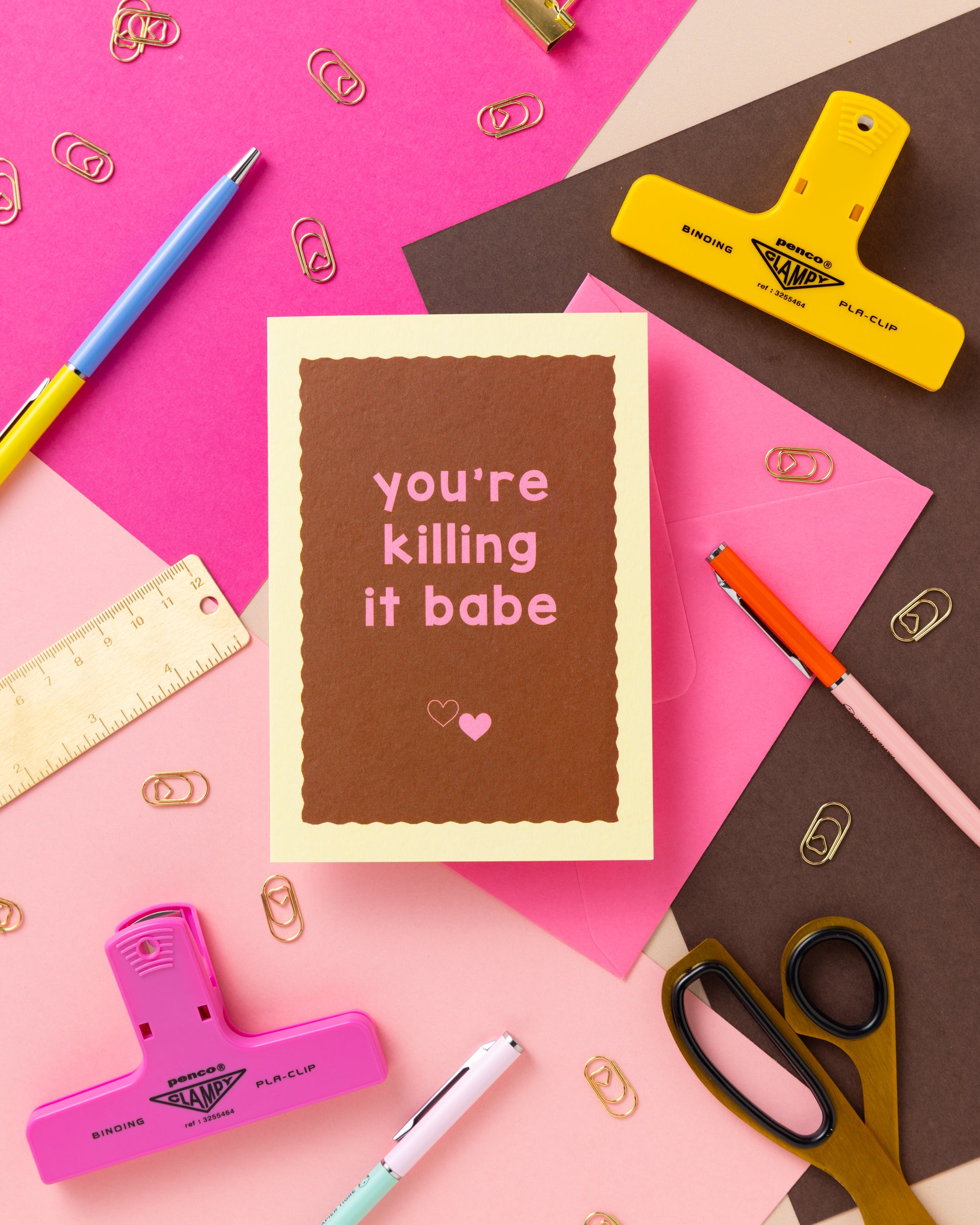 A6 You're Killing It Babe Card