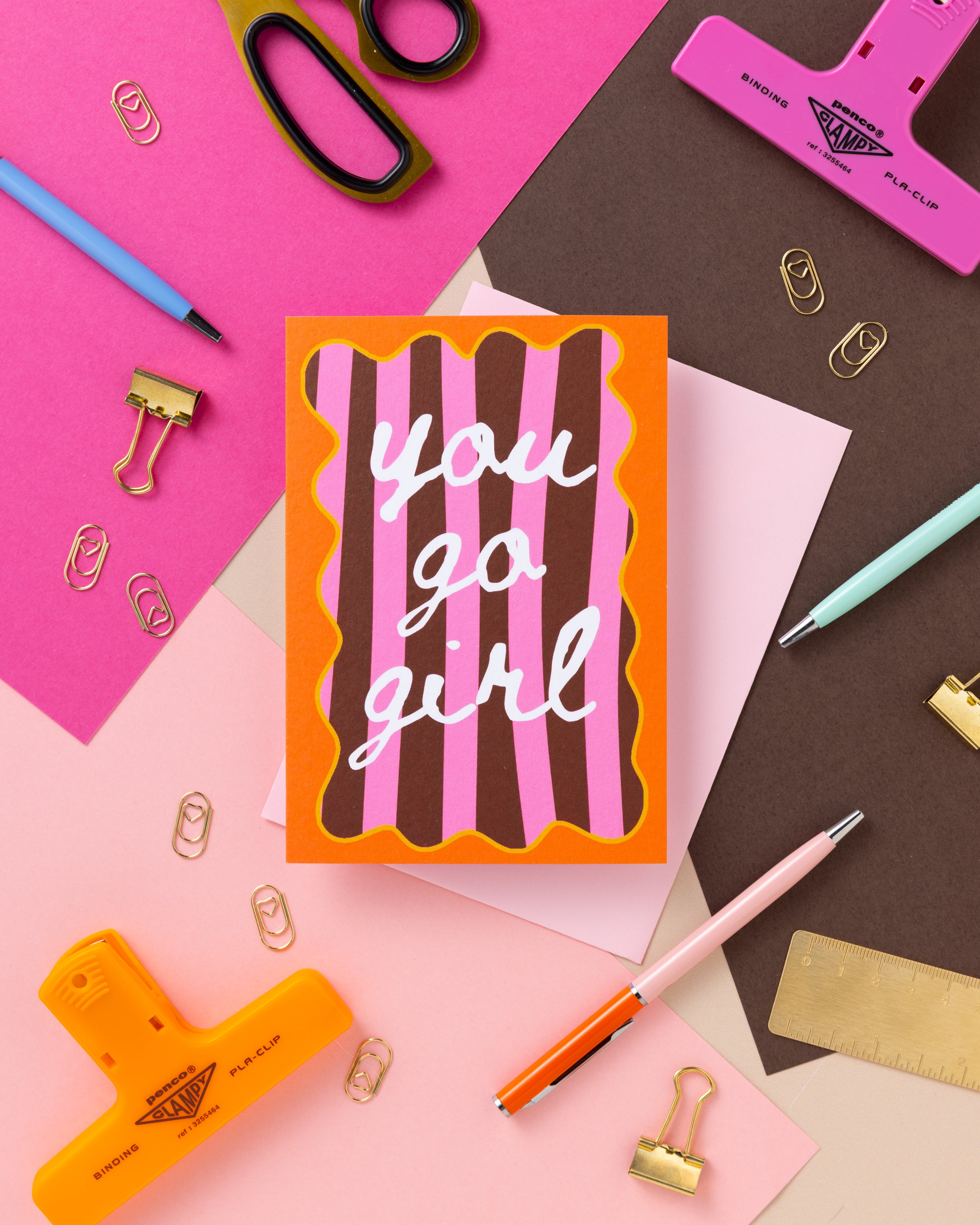 A6 You Go Girl Card
