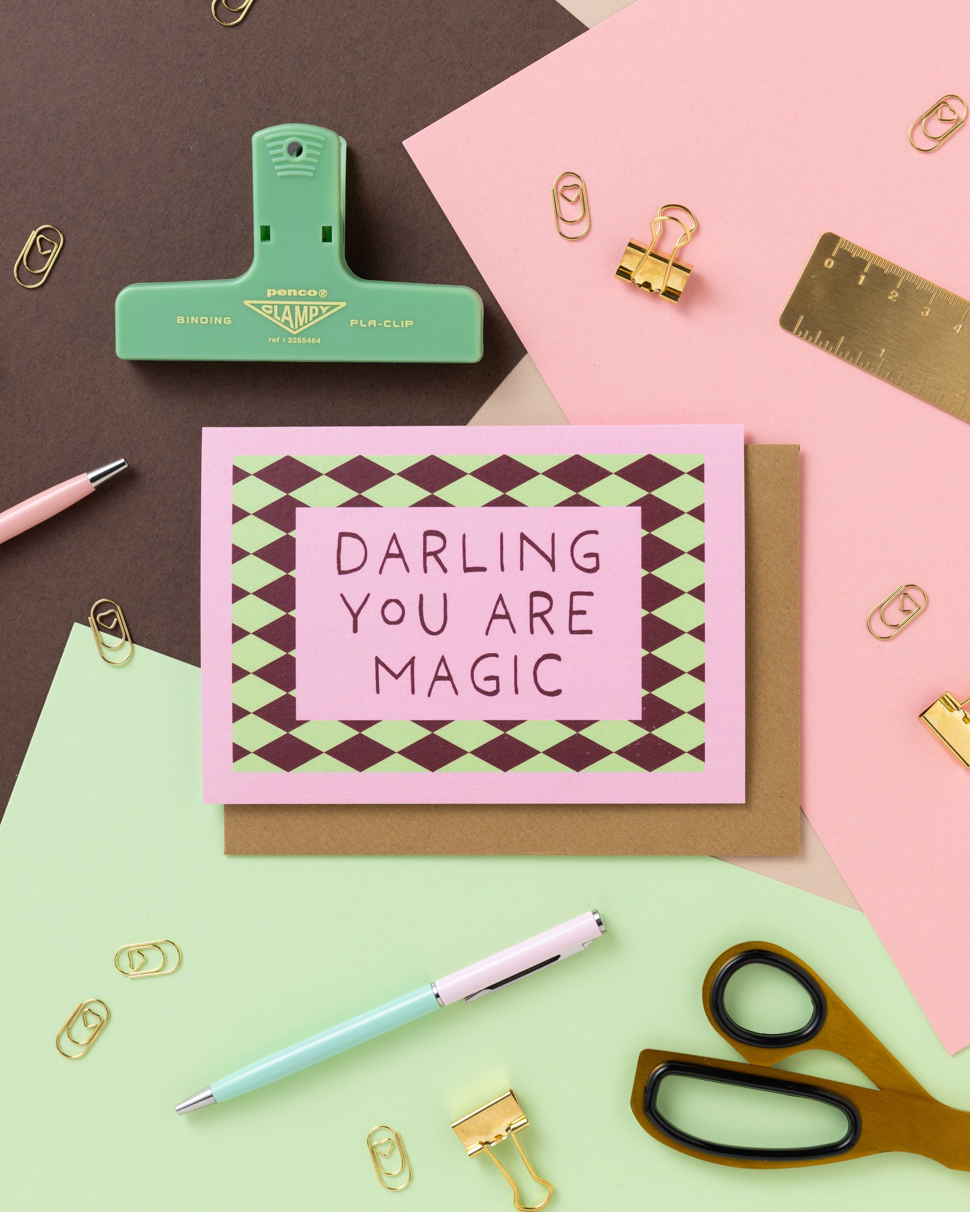 A6 Darling You Are Magic Card