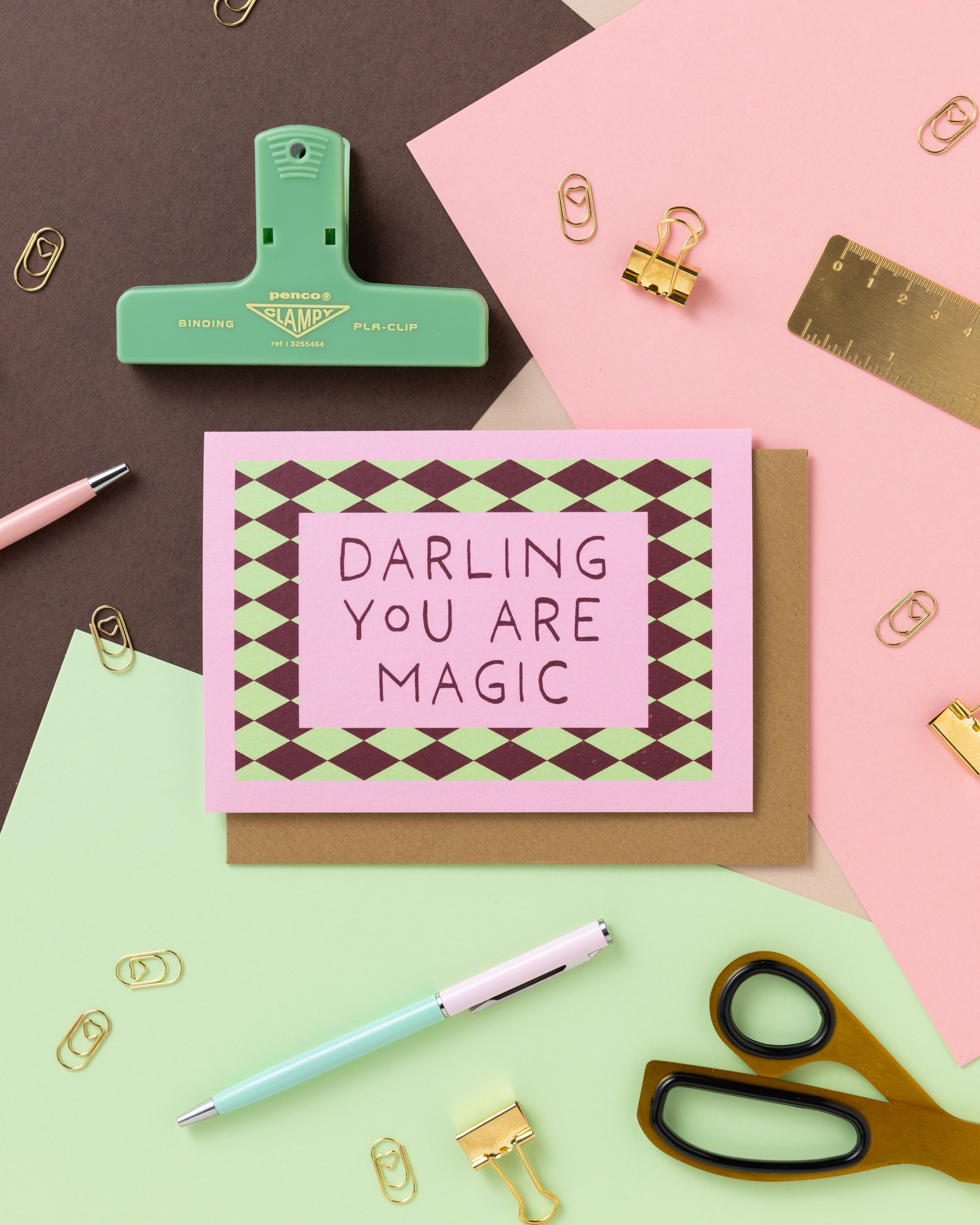 A6 Darling You Are Magic Card