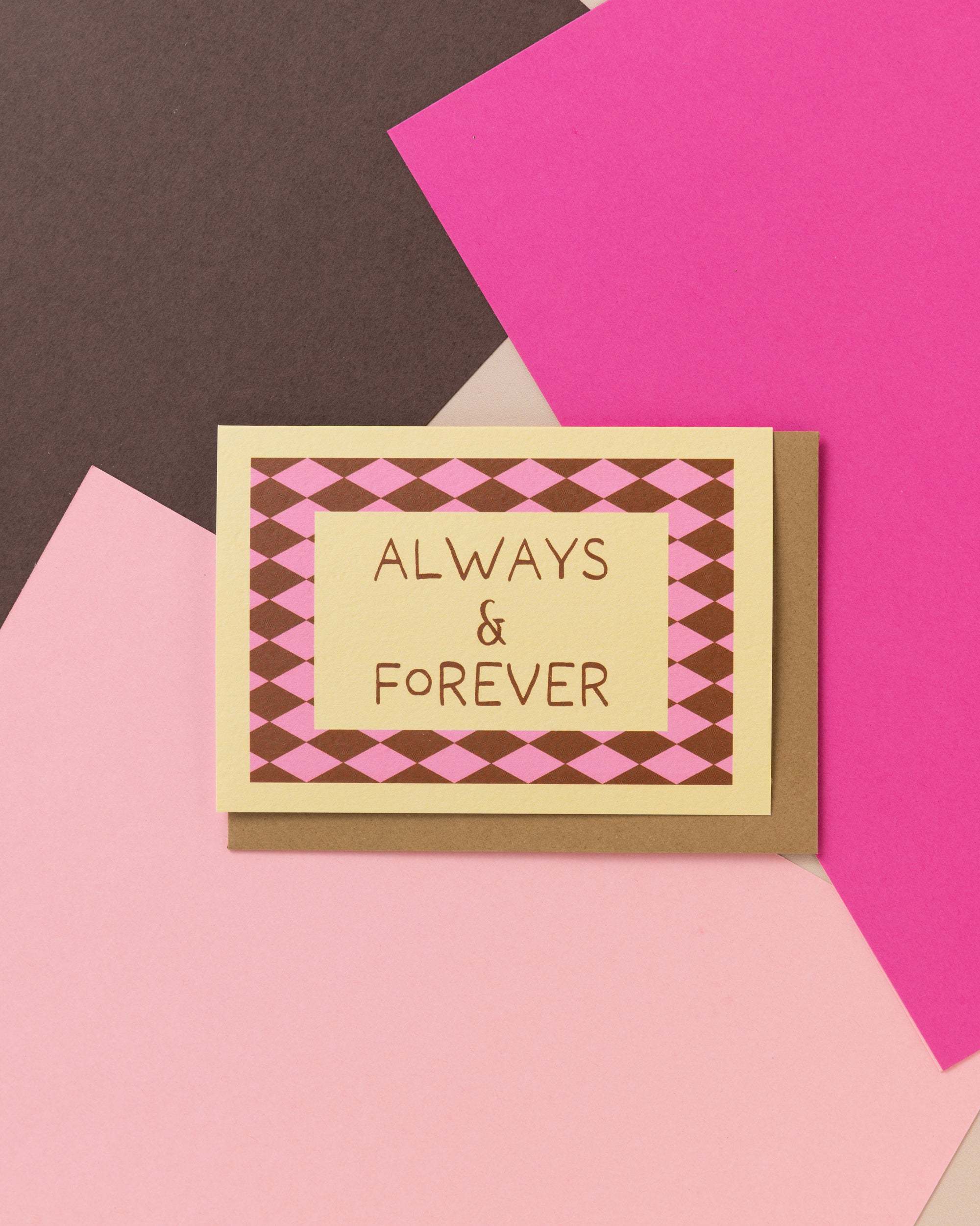 A6 Always & Forever Card
