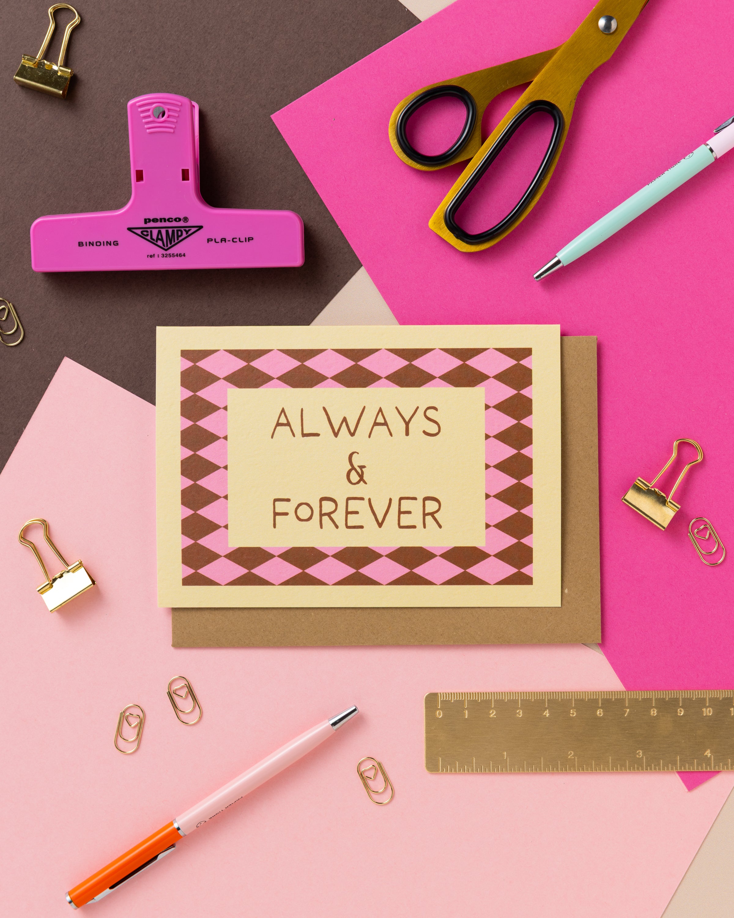 A6 Always & Forever Card