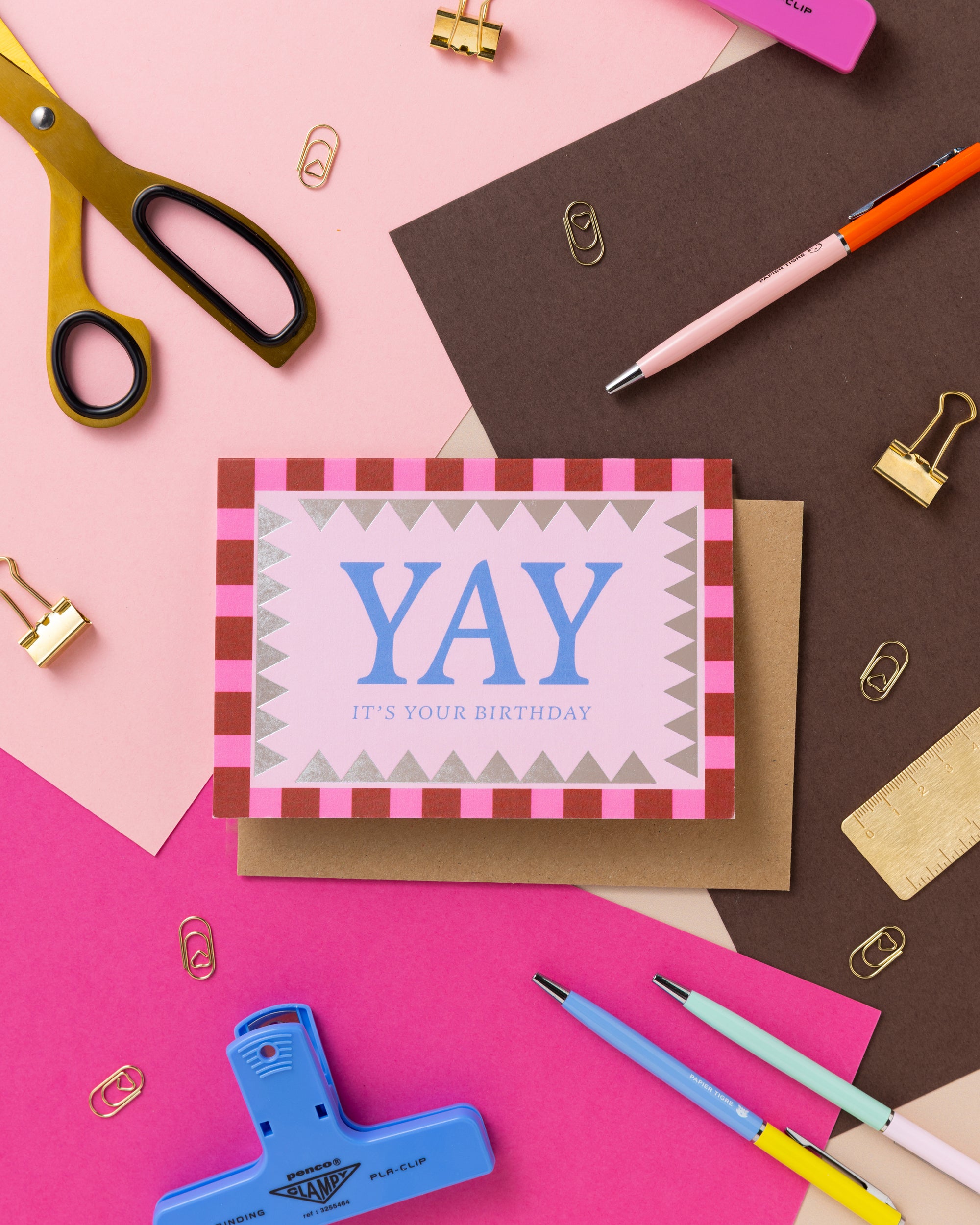 A6 Yay It's Your Birthday Foil Card