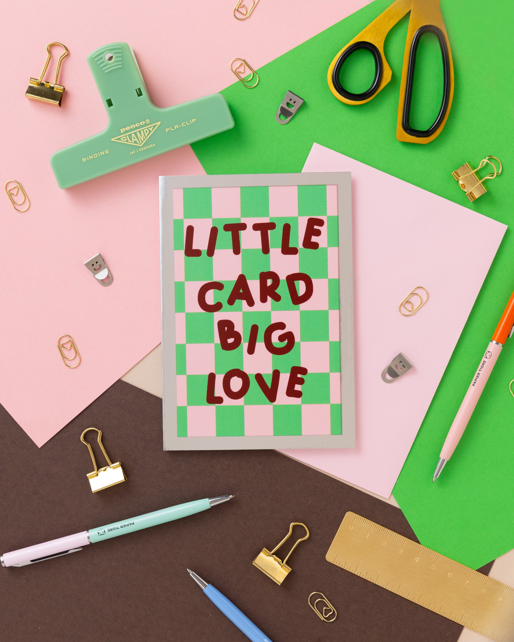 A6 Little Card Big Love Foil Card