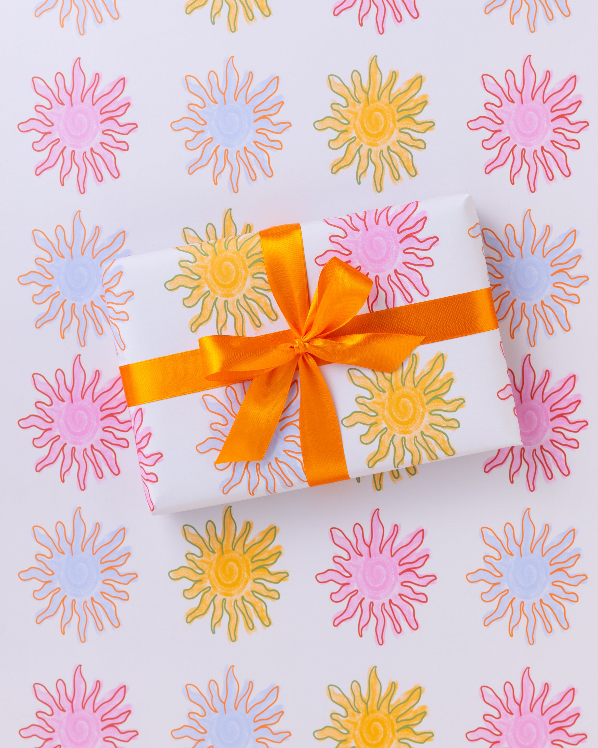 Sunshine Pattern Gift Wrap
