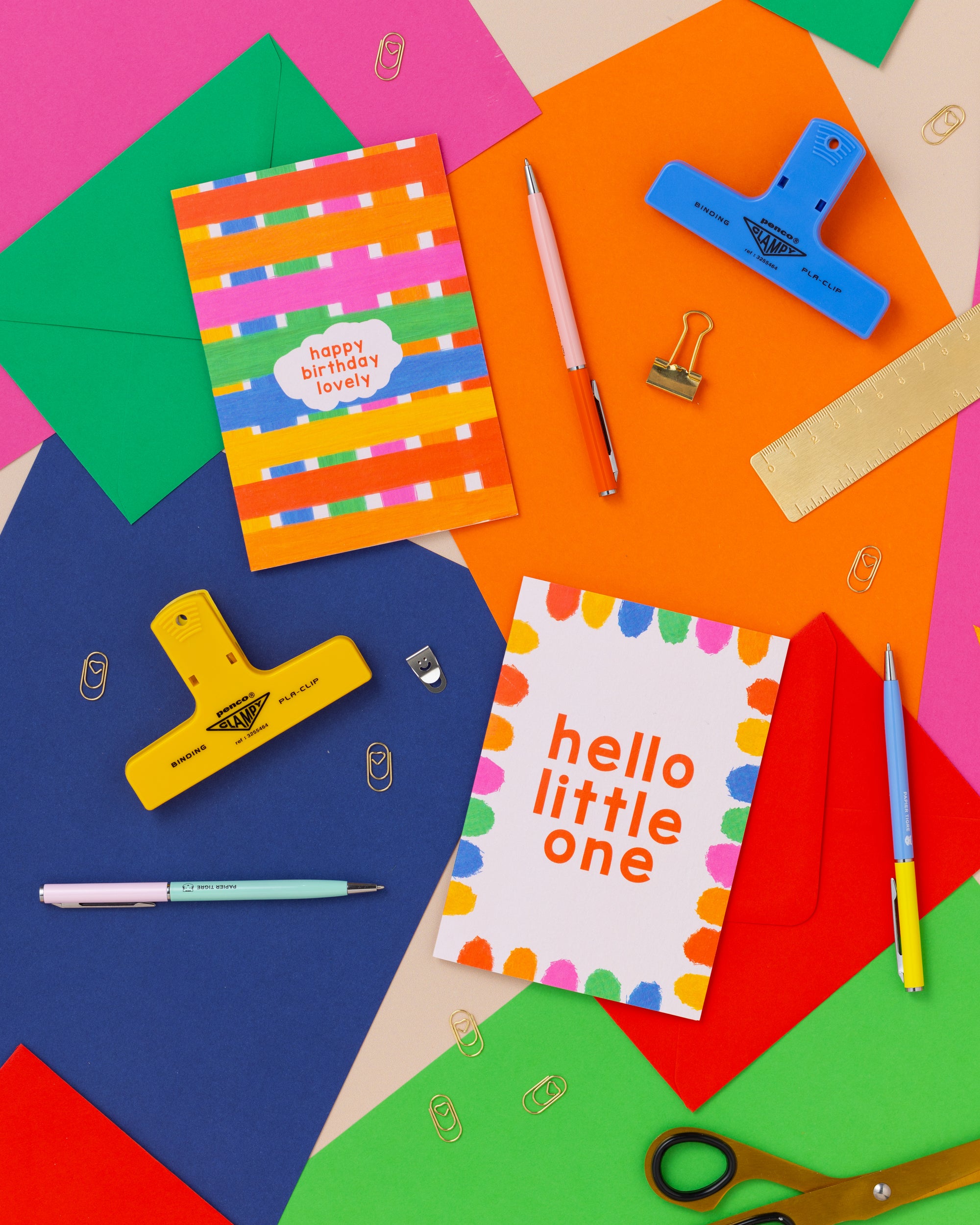A6 Hello Little One Card