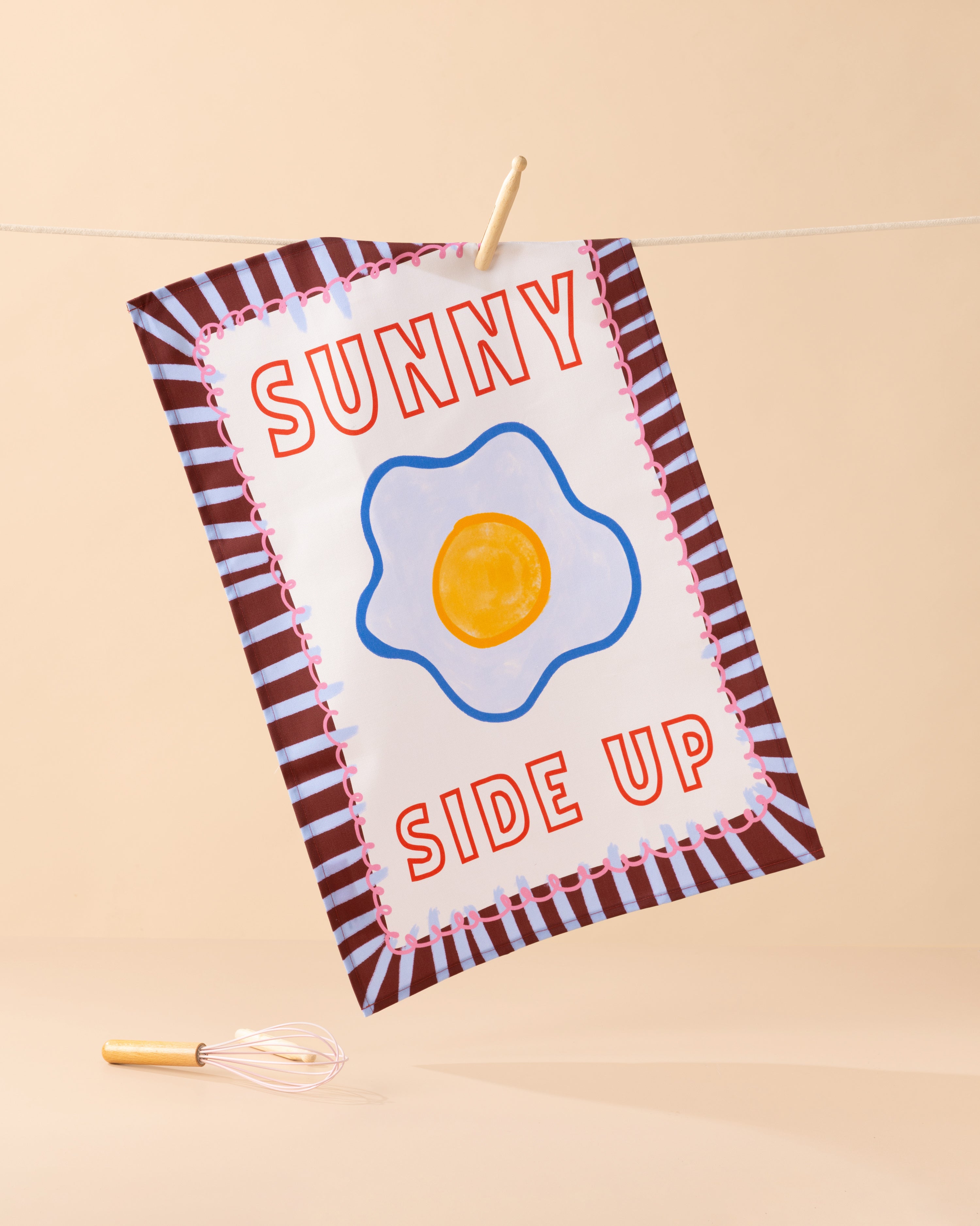 Sunny Side Up Tea Towel
