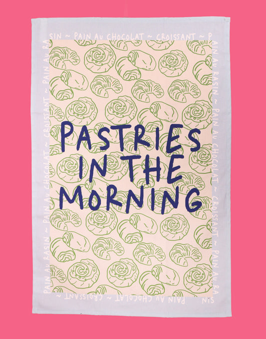 Pastries In The Morning Tea Towel