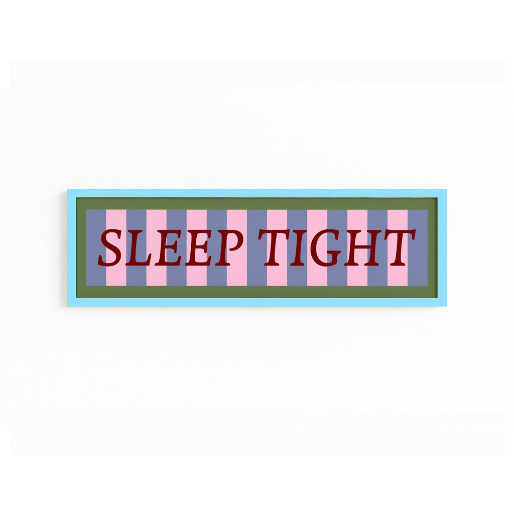 Sleep Tight Panoramic Framed Print