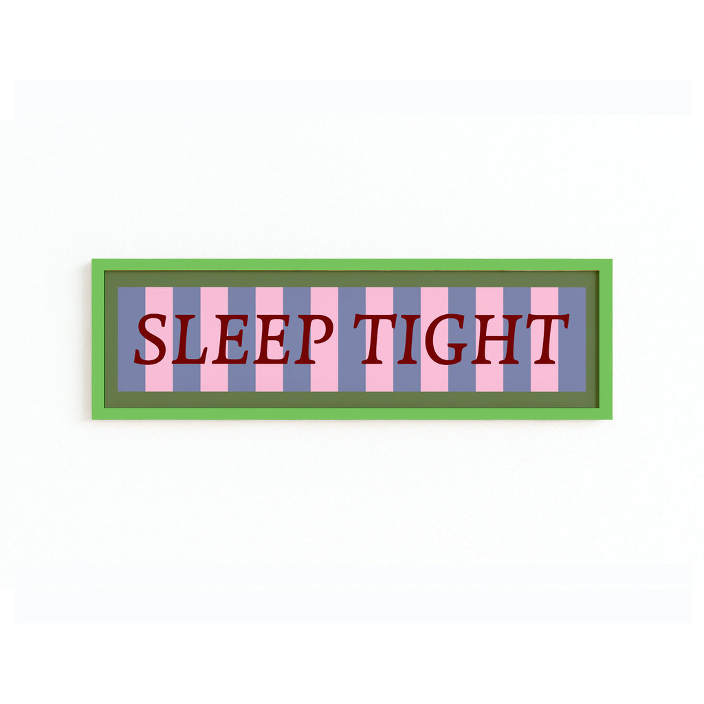 Sleep Tight Panoramic Framed Print