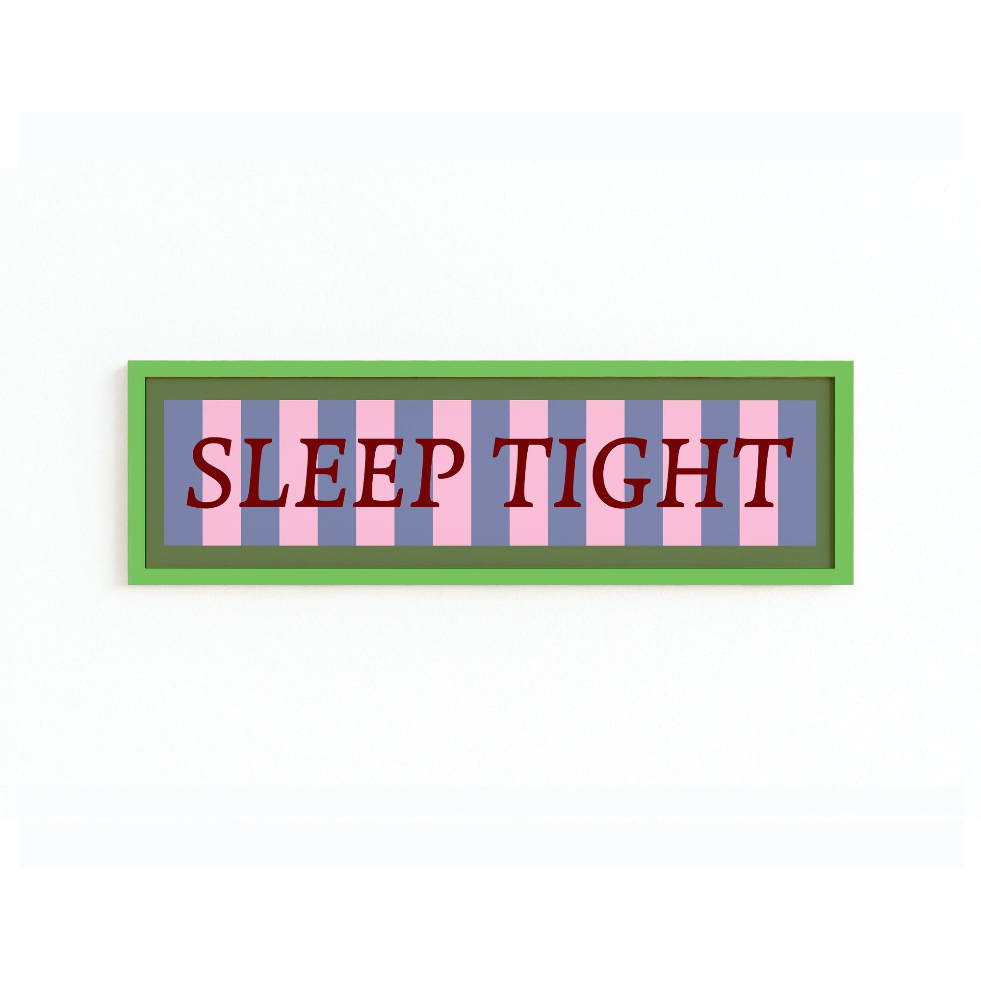 Sleep Tight Panoramic Framed Print