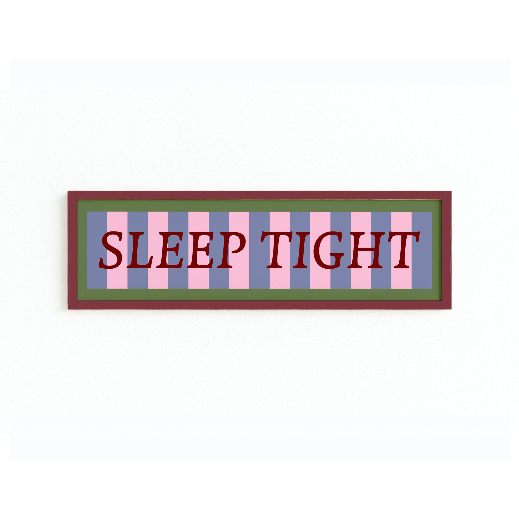 Sleep Tight Panoramic Framed Print