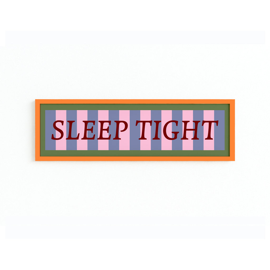 Sleep Tight Panoramic Framed Print