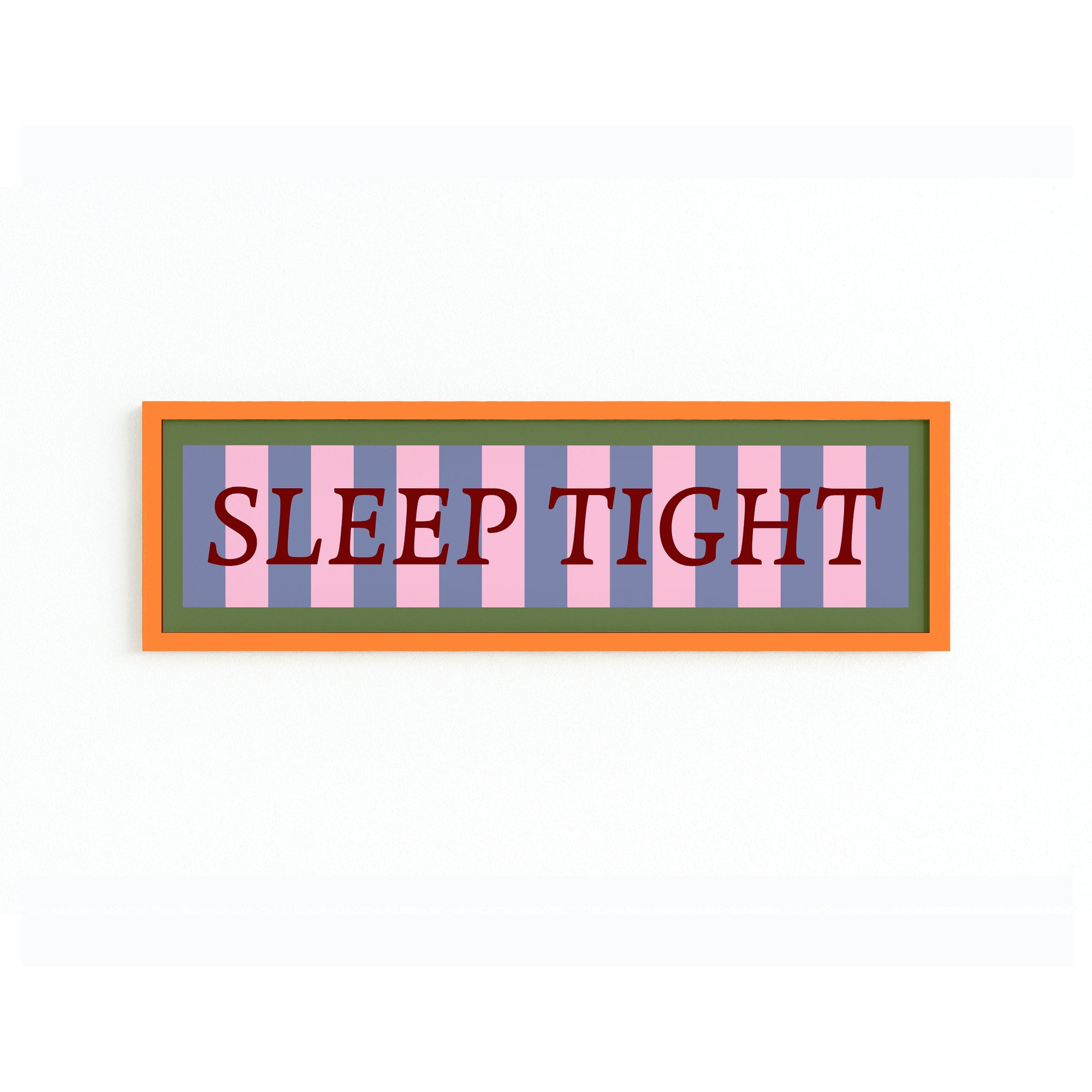 Sleep Tight Panoramic Framed Print