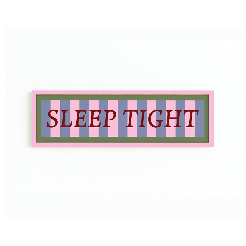 Sleep Tight Panoramic Framed Print