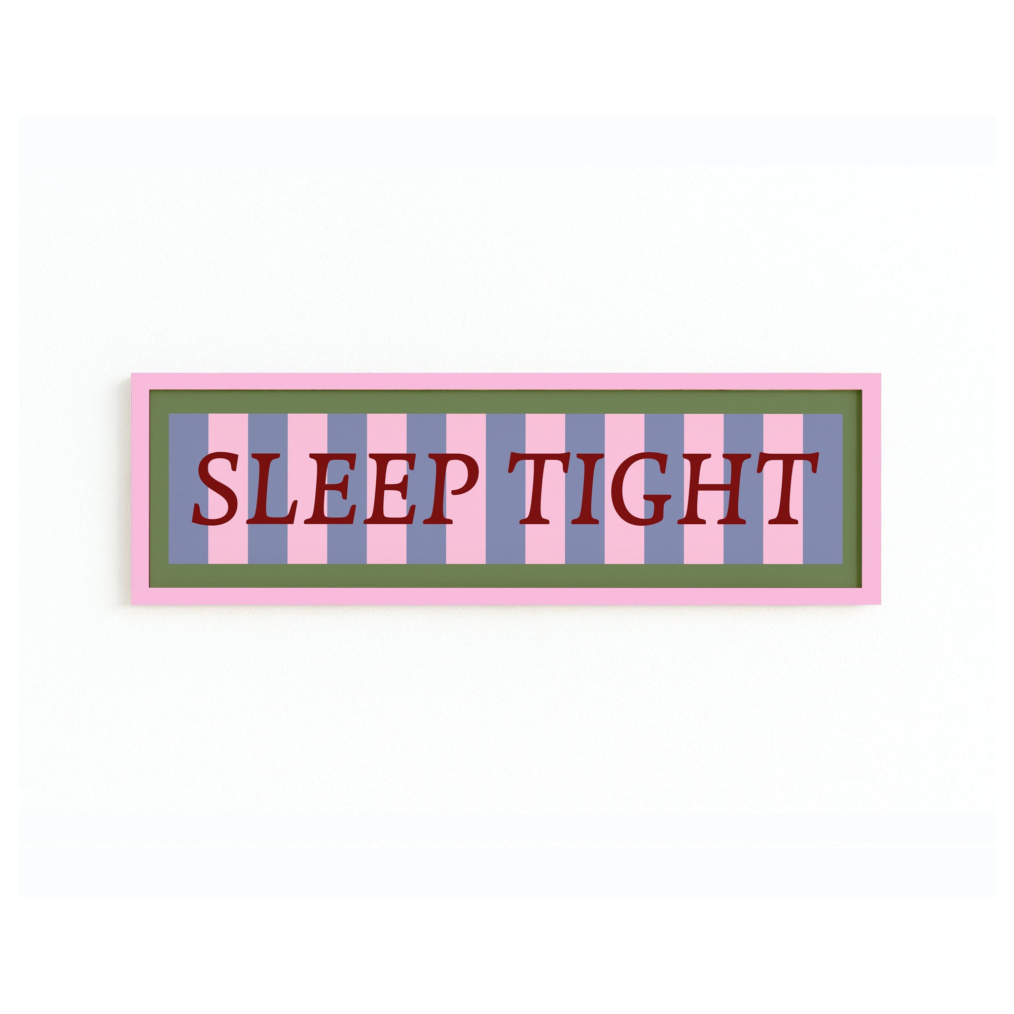 Sleep Tight Panoramic Framed Print